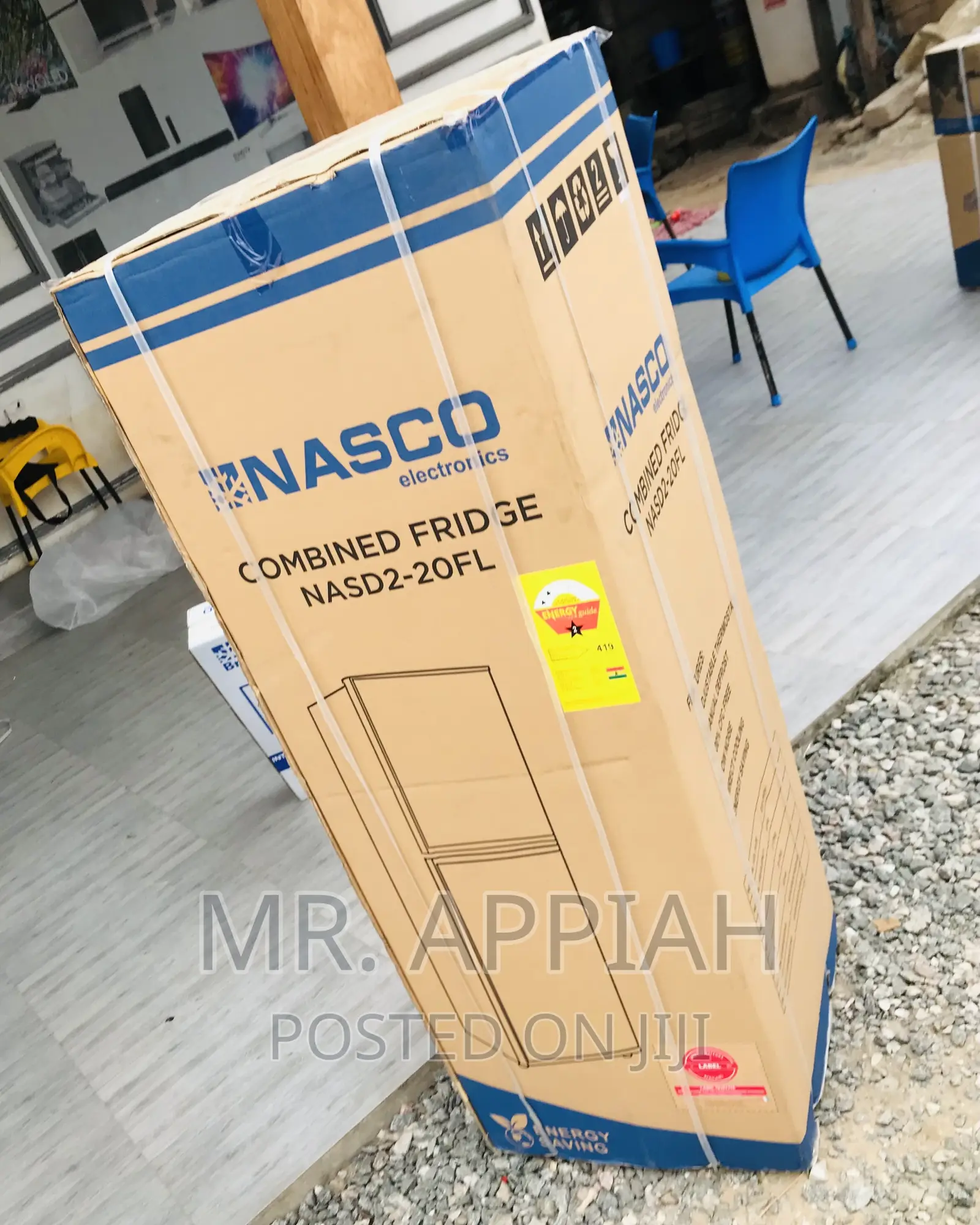 Fabulous Nasco Double Door Refrigerator(Nas D2-20fl).