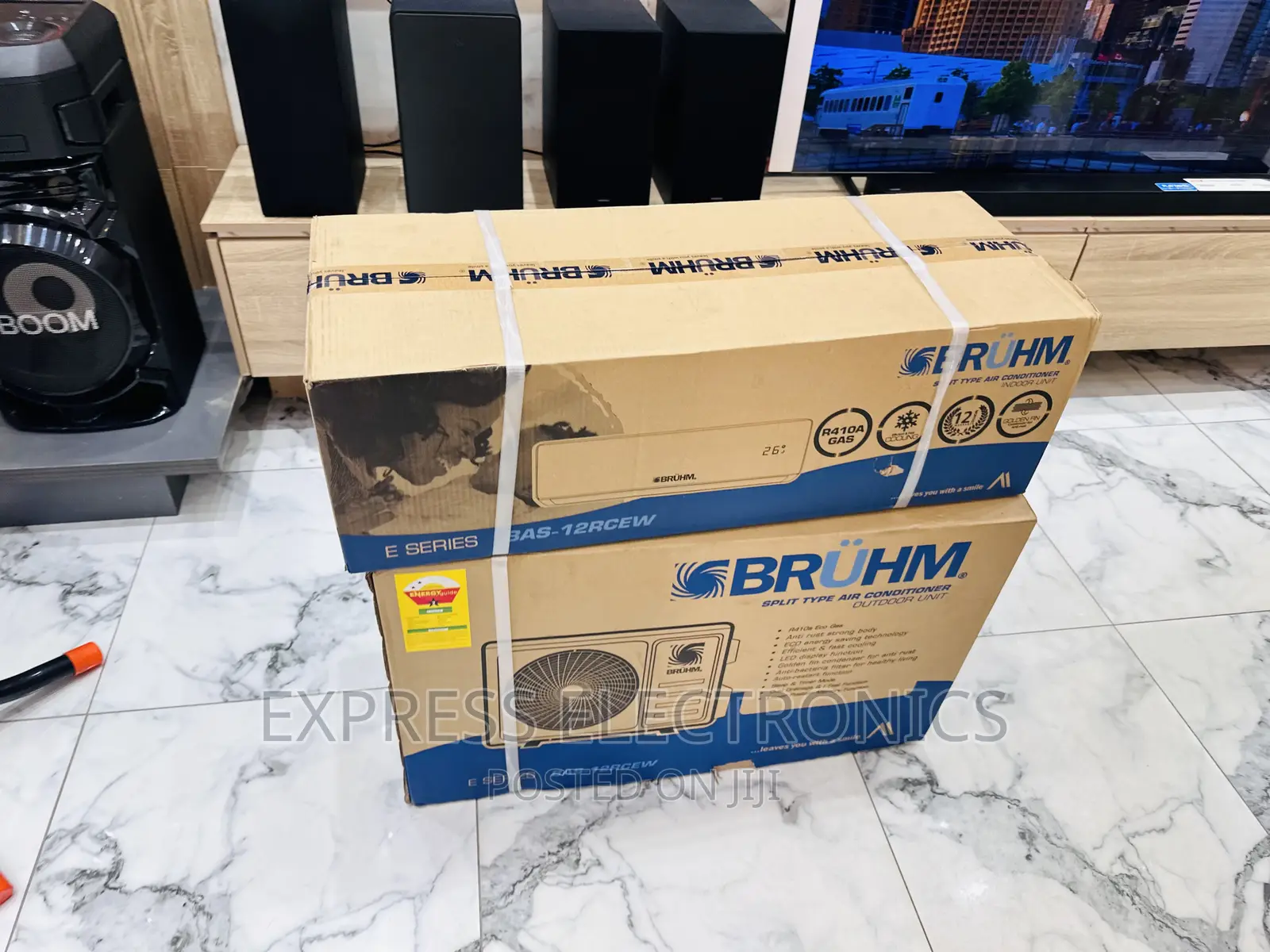 Suitable for Home and Office Bruhm Split R410 Gas 1.5hp Ac