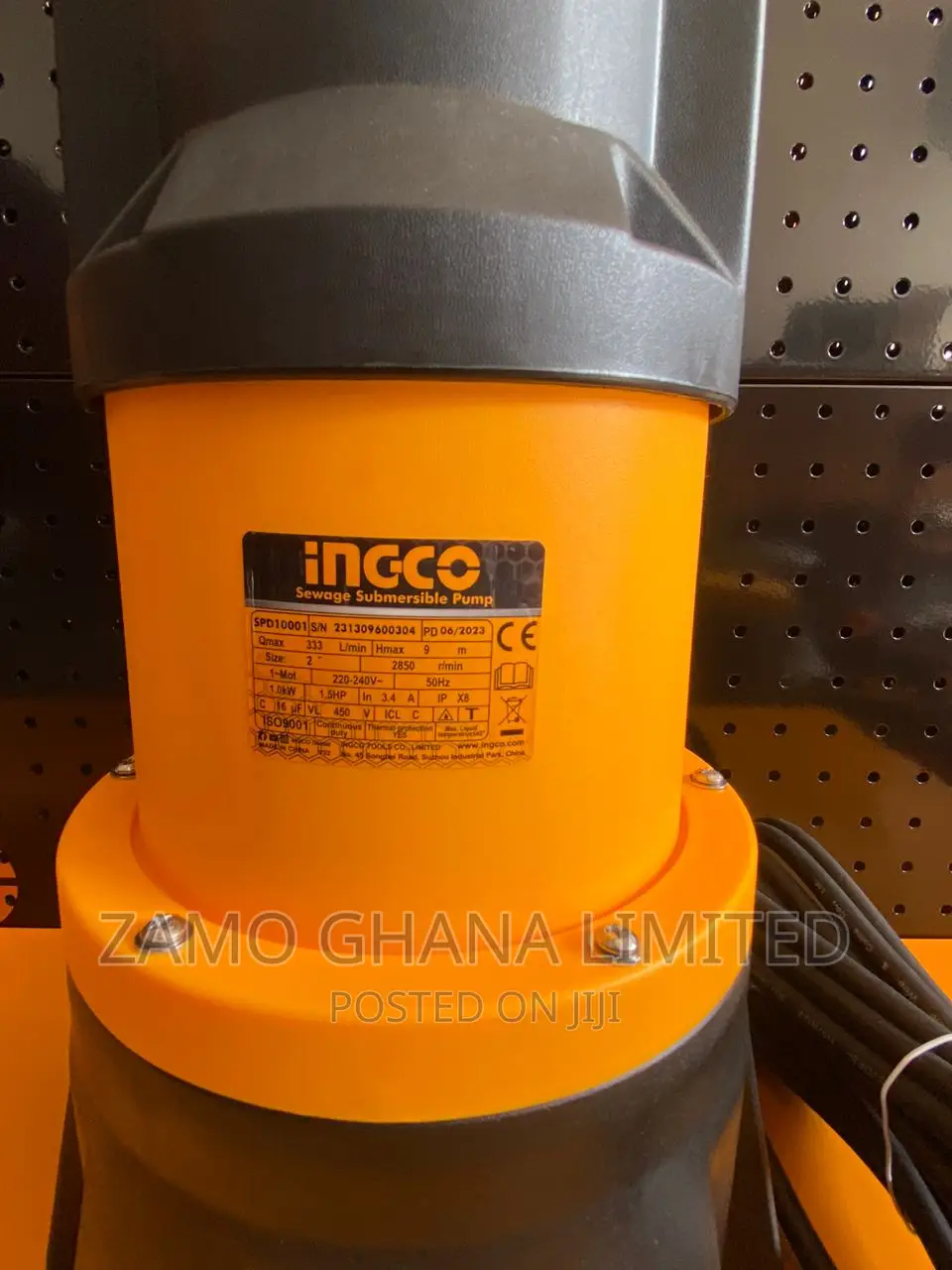 Sewage Submersible Pump 1.5hp - Spd10001