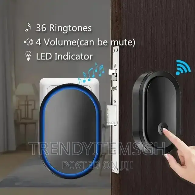 300m Wireless Waterproof Remote Doorbell