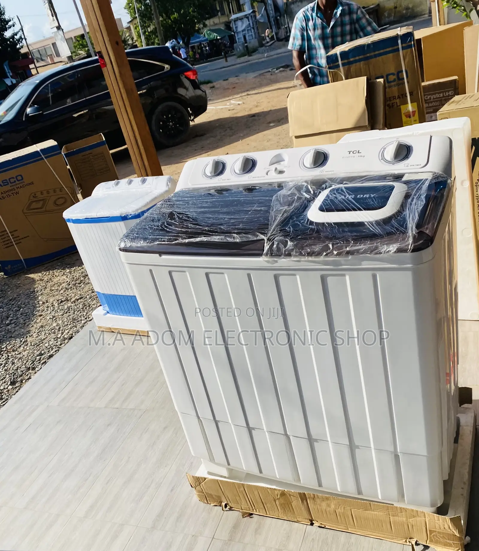 Purchase Original TCL 10kg Top Load Washing Machine 