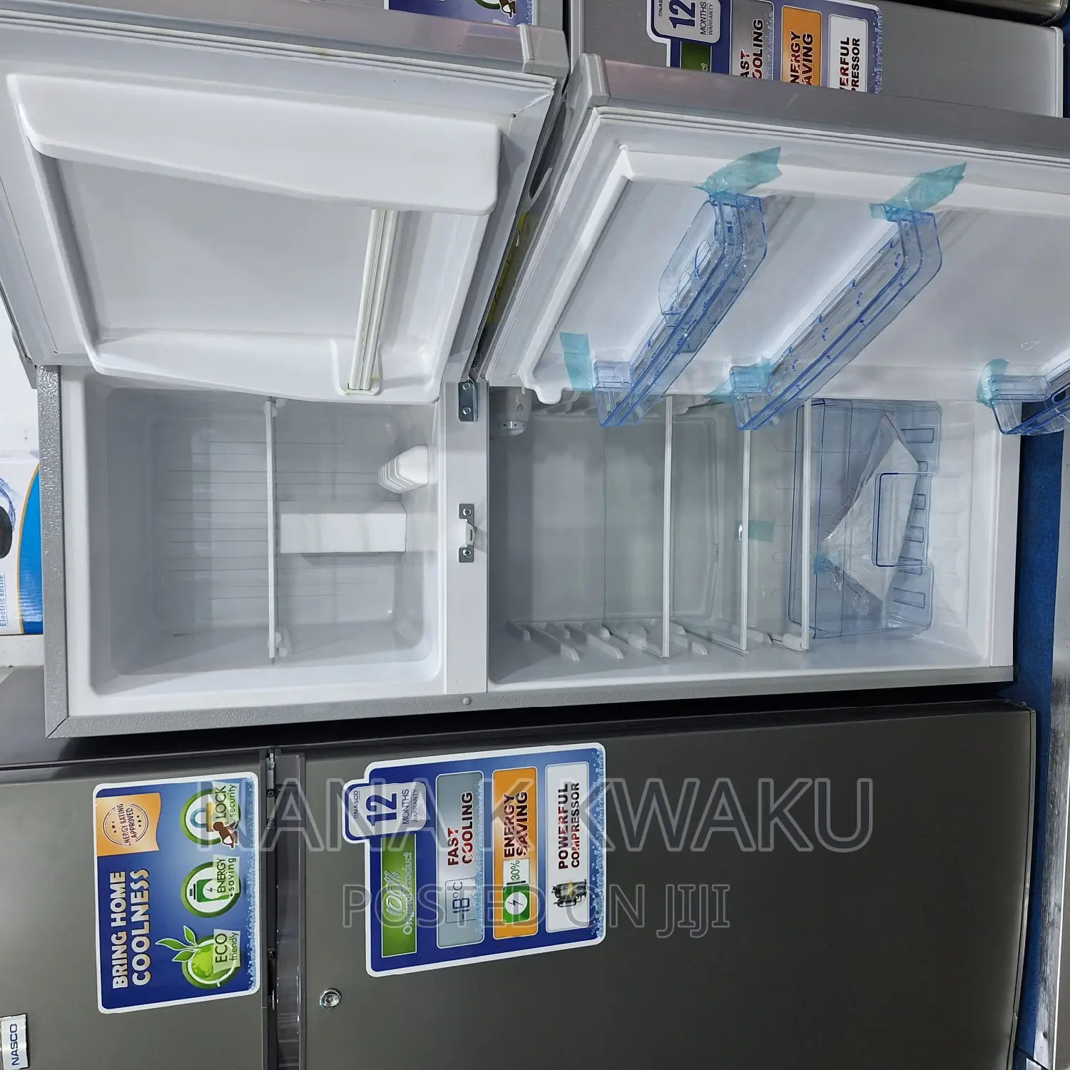 138liters_nasco Nasf2-20 Double Door Fridge_top Freezer