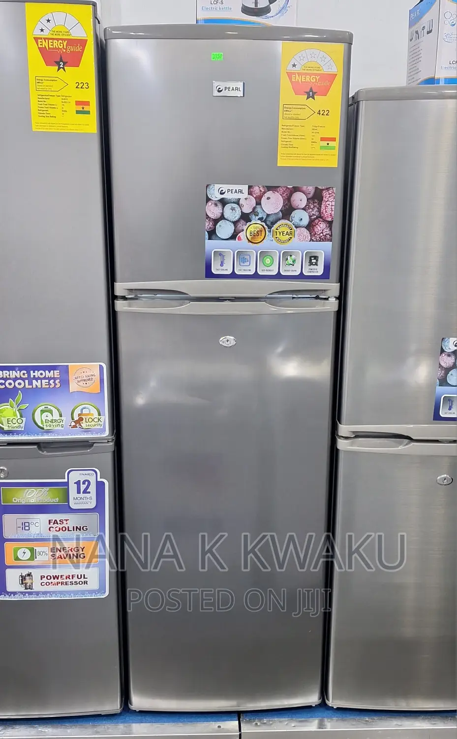 Top Freezer Pearl_166liters Double Door Fridge _Pf270