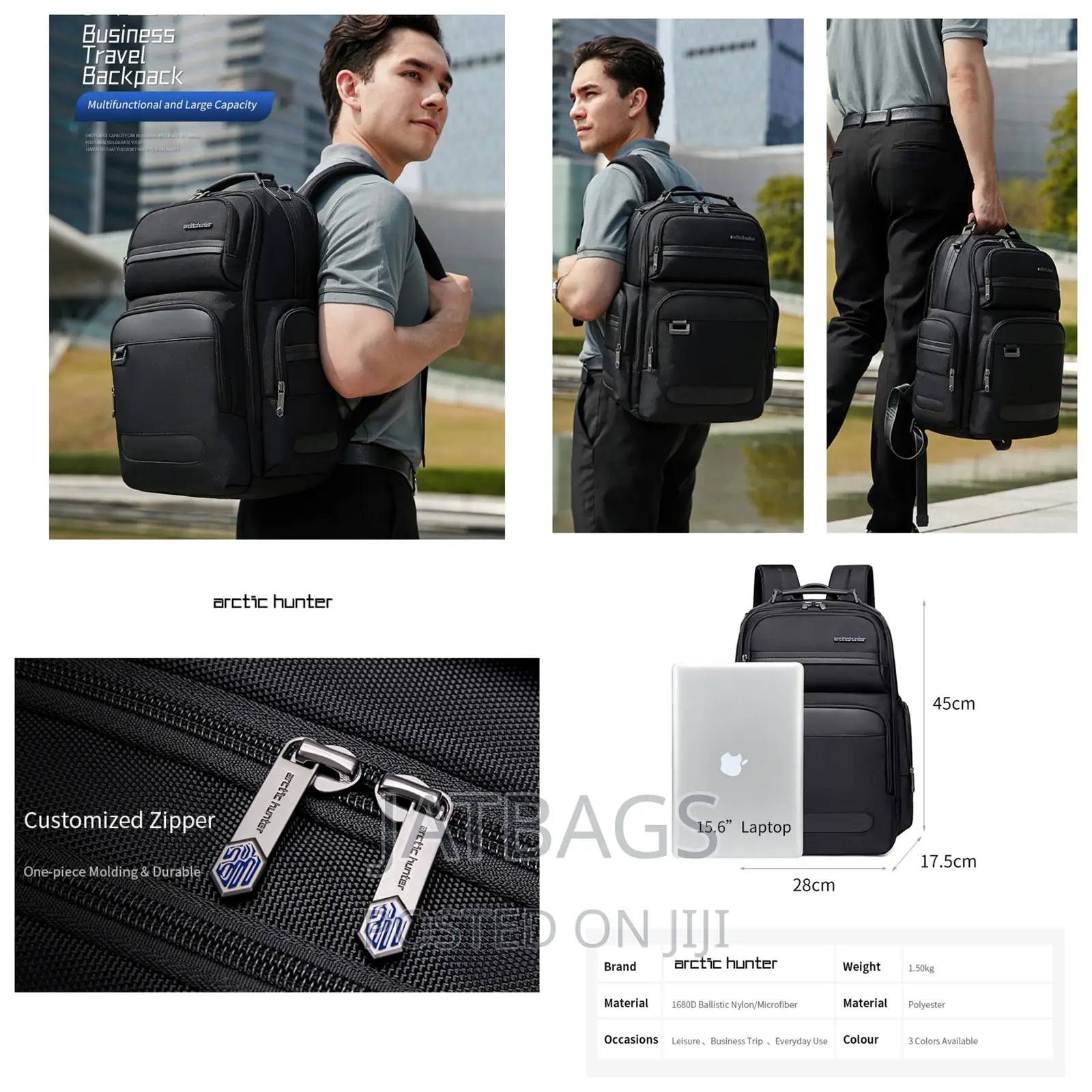 Exquisite Waterproof Laptop Backpack (Free Delivery)