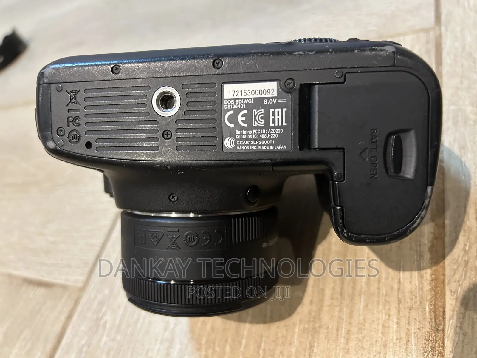 Canon 6d With 50mm F1.8 Lens