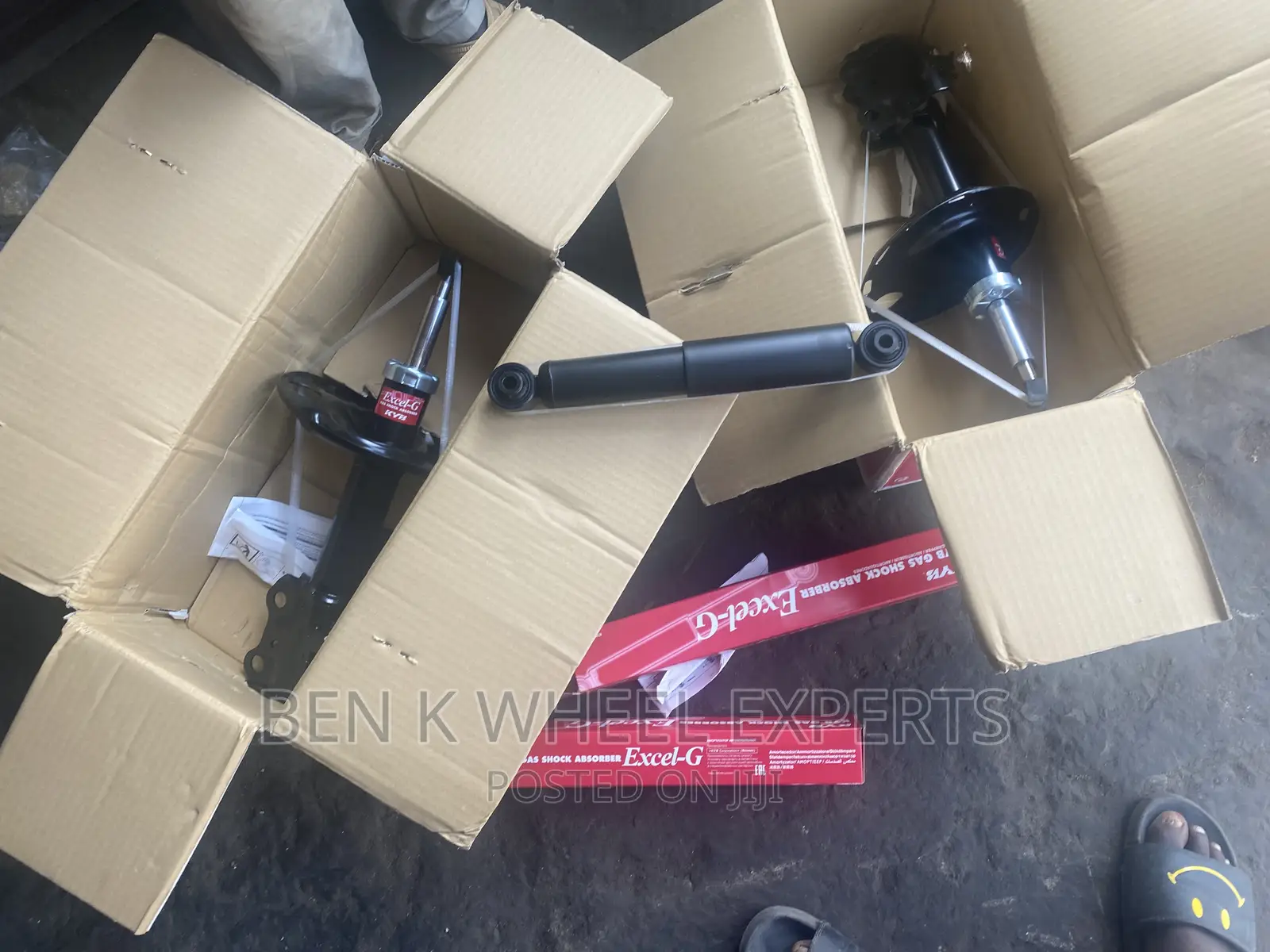KYB Original Shocks RAV4 2006-11 Front and Back
