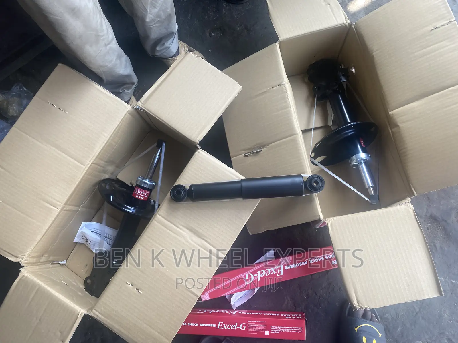KYB Original Shocks RAV4 2006-11 Front and Back