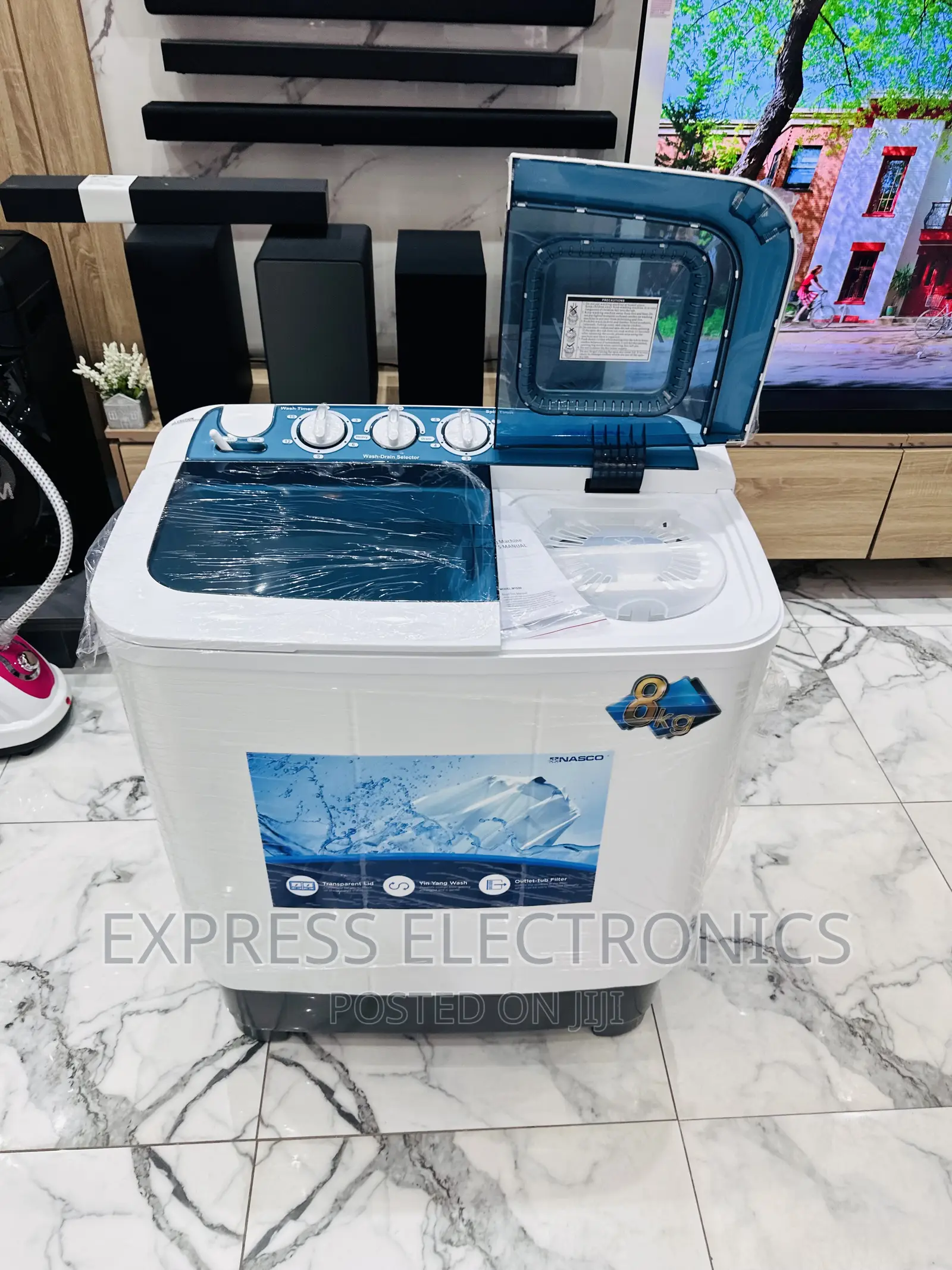 Very Cool  Price Nasco Topload 8kg Twintub Washing Machine