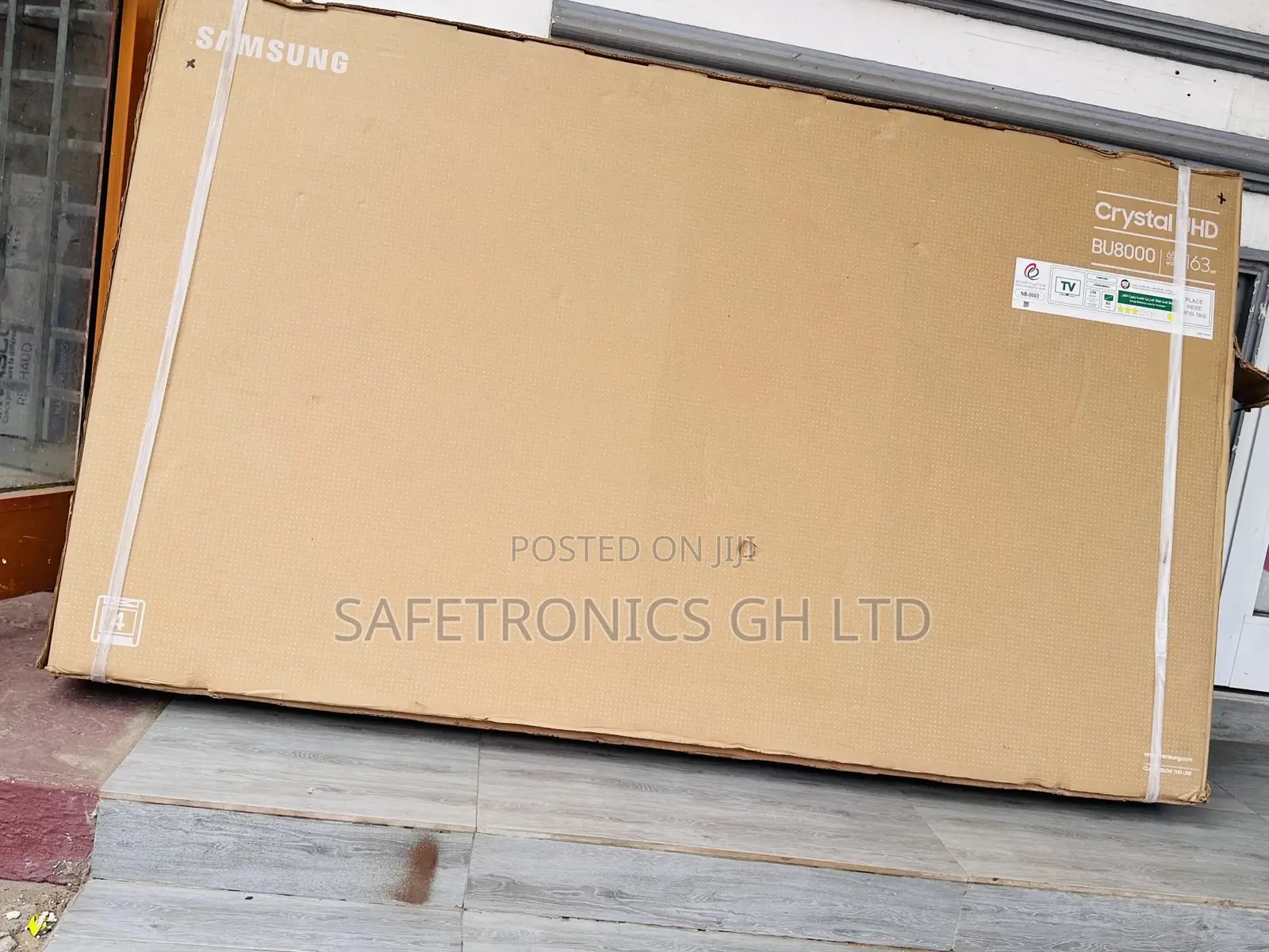 Samsung Black Glossy 65 Inches LED BU80 UHD Smart Tv 