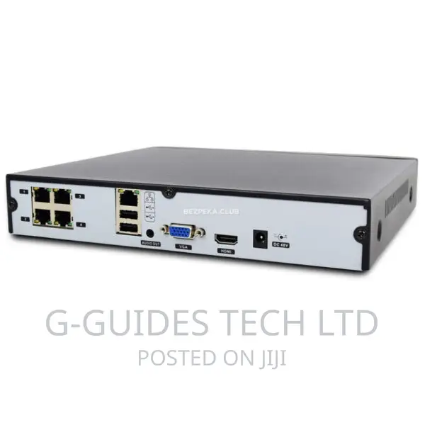 Zkteco 4channel Poe NVR KIT 5mp