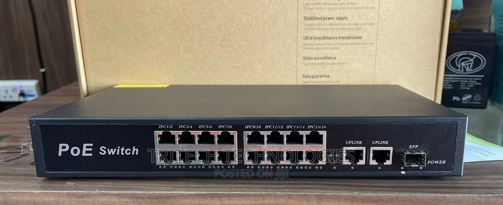Poe Switch 16ports Smart Unmanaged