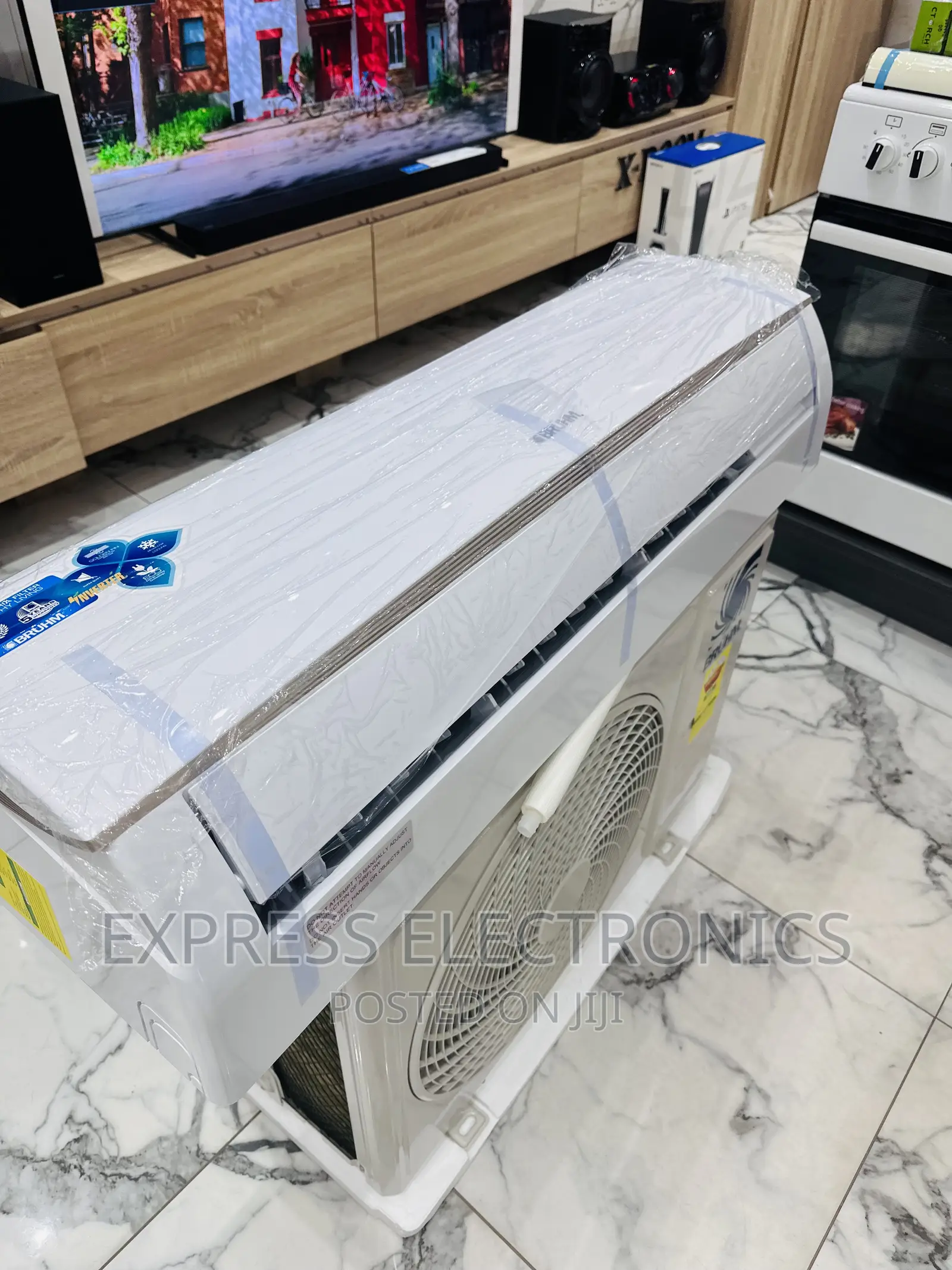 Ultra Modern Quietness AC White Inverter 2.5hp Bruhm