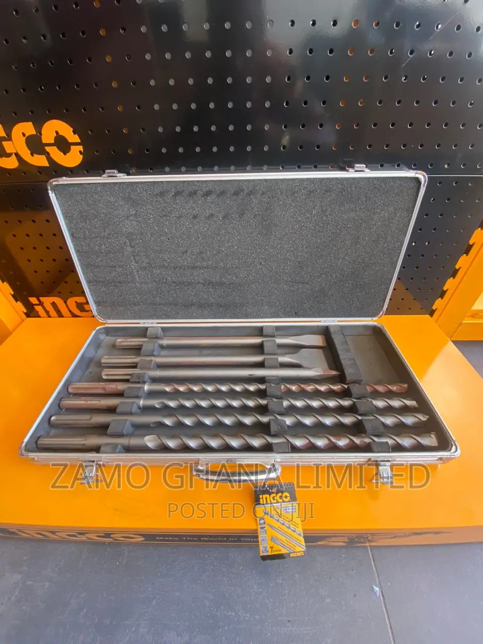 SDS Max Hammer Drill Bit and Chisel Set # Akd5075