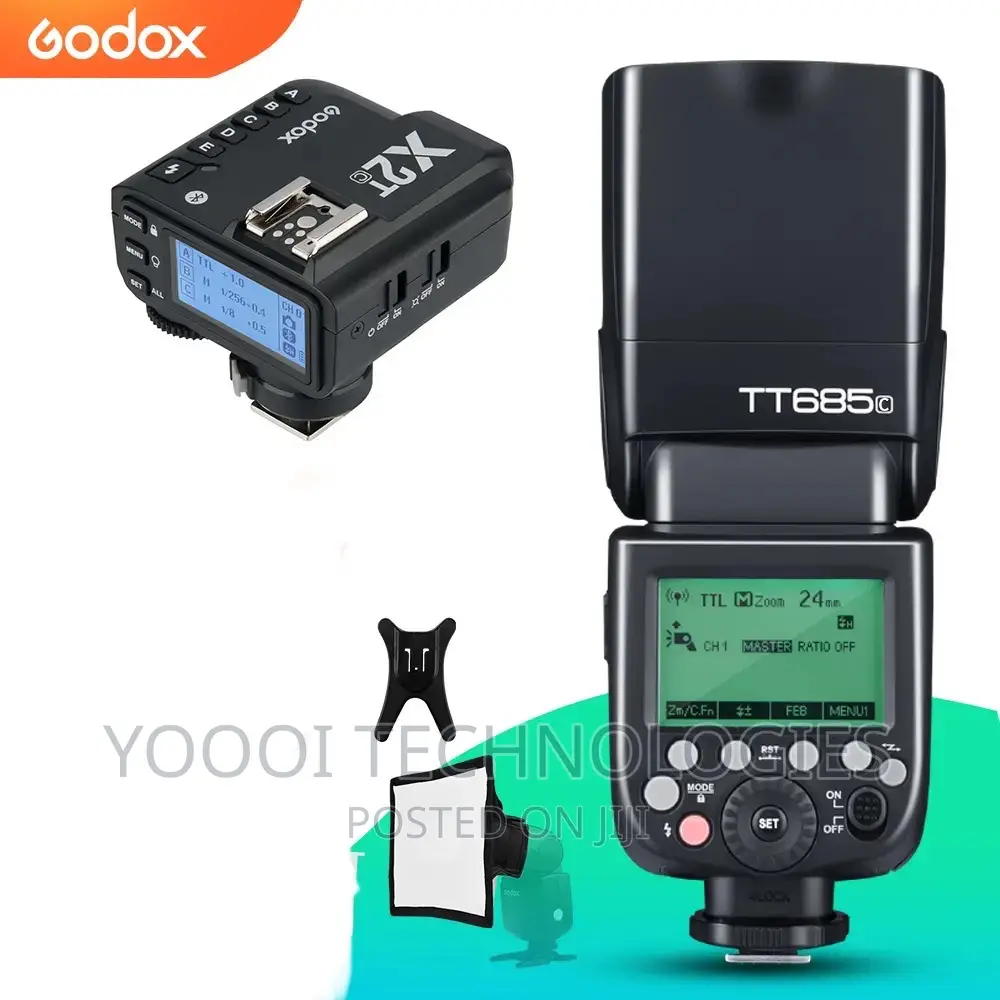 Godox V860ii-C With X2t-C/Trigger Diffuser for Canon