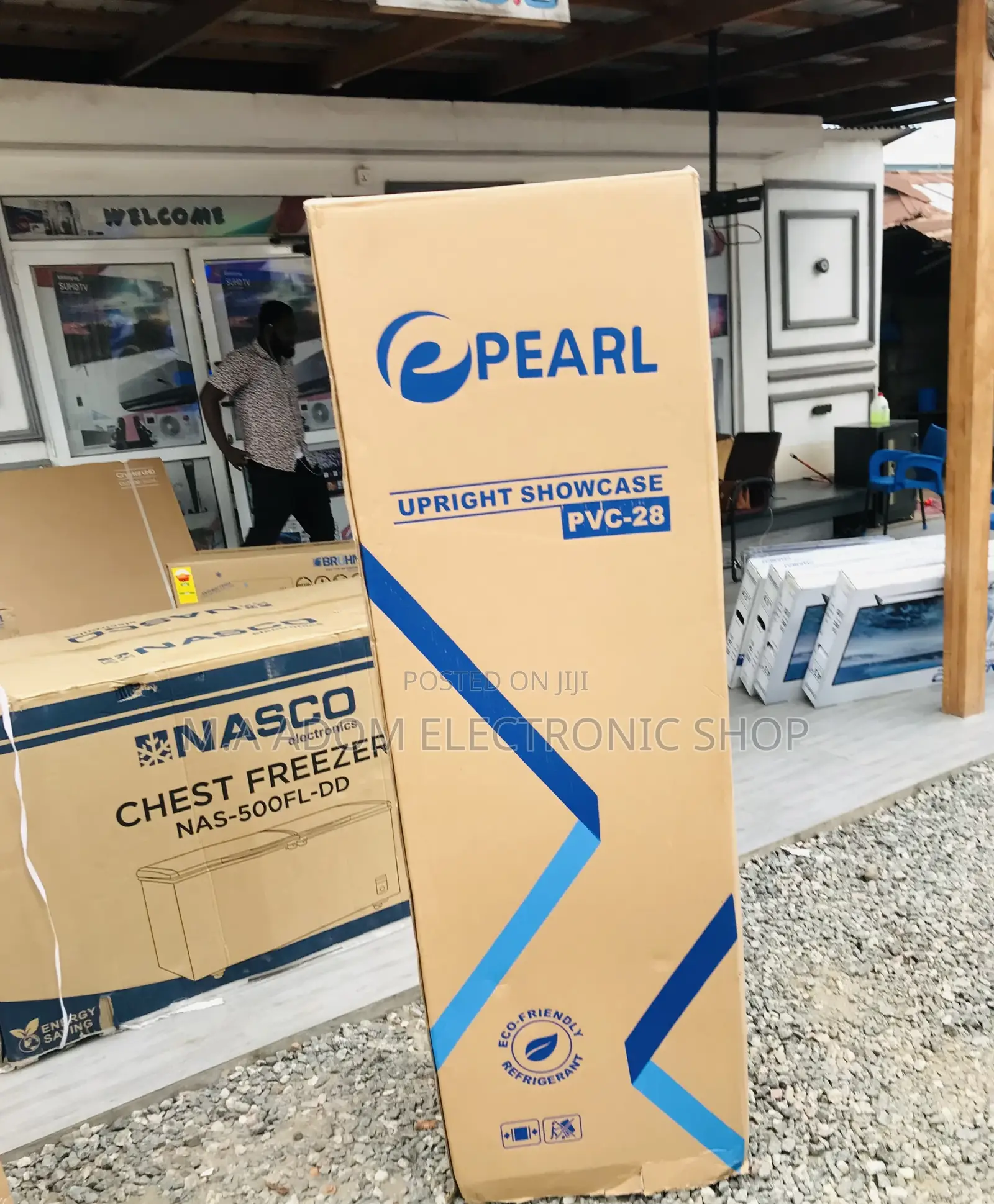 Energy Sufficient Pearl Pvc28 ,178 Litres Display Fridge