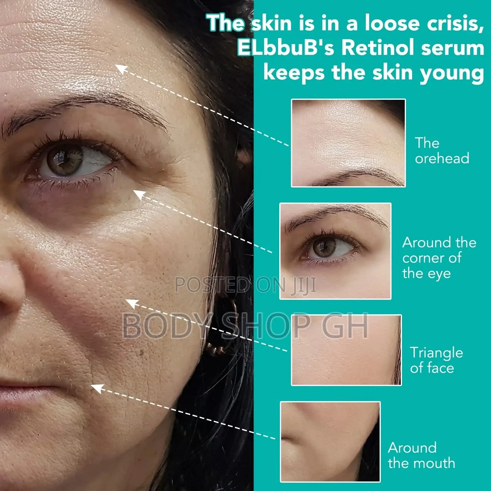 Anti Aging Retinol Serum for Repair, Fine Line and Wrinkles