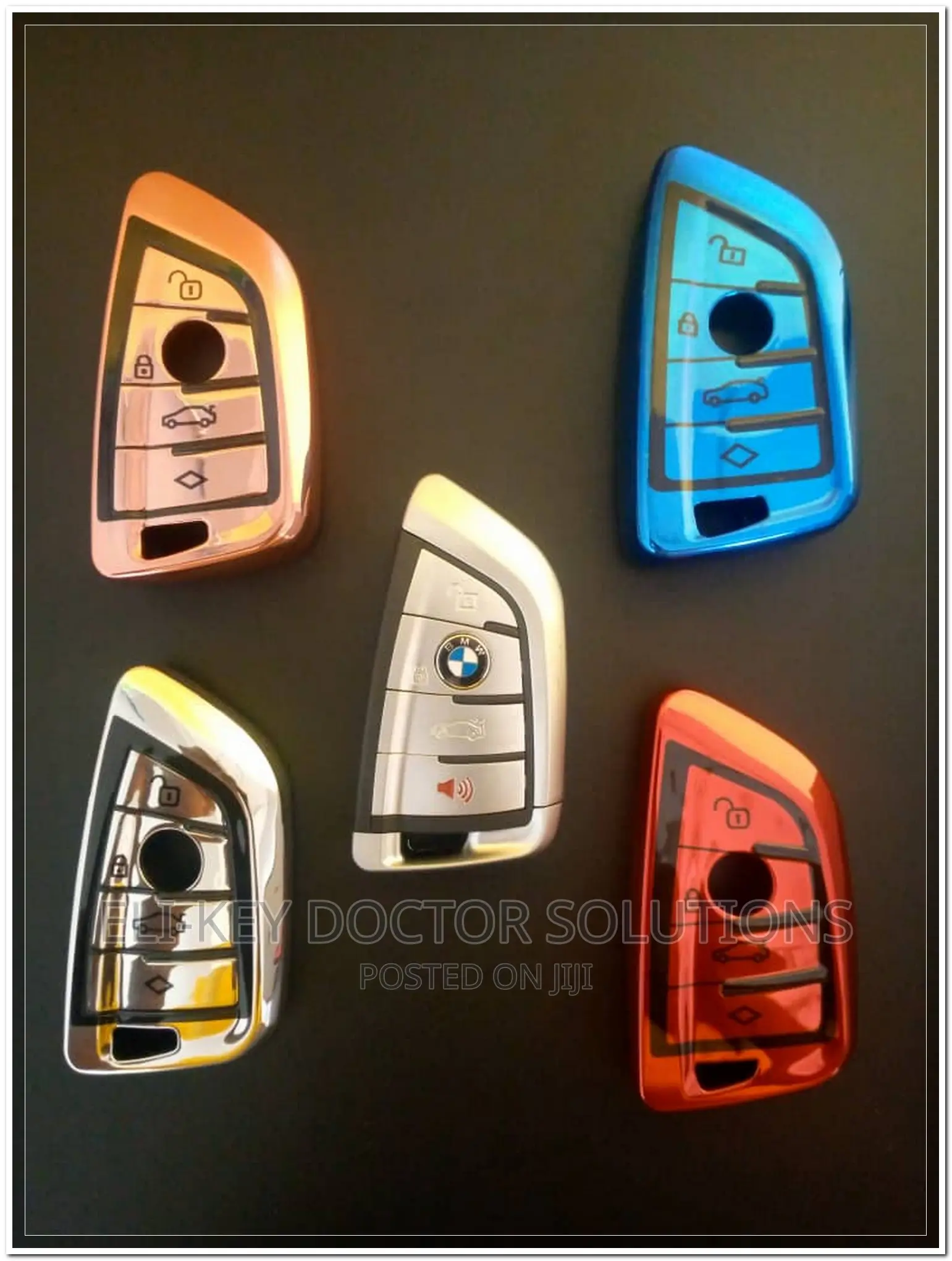 Colorful TPU Cases With Hook for BMW F16 F20 G01 Smart Keys
