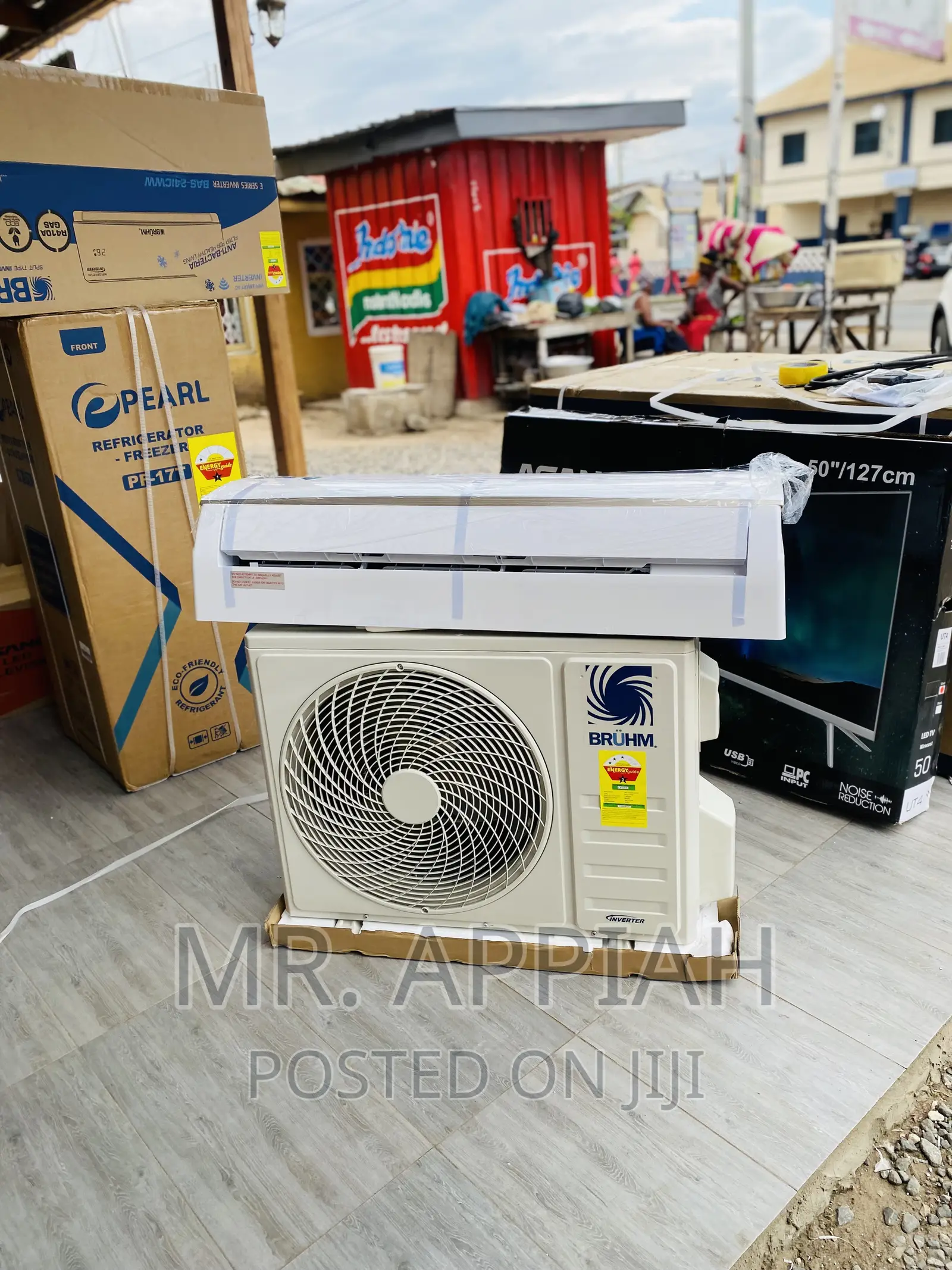 Eco-Friendly Bruhm 2.5HP Inverter Ac(White) 