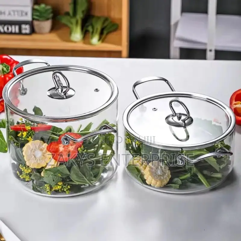 Glass Cooking Stock Pot 3.5l