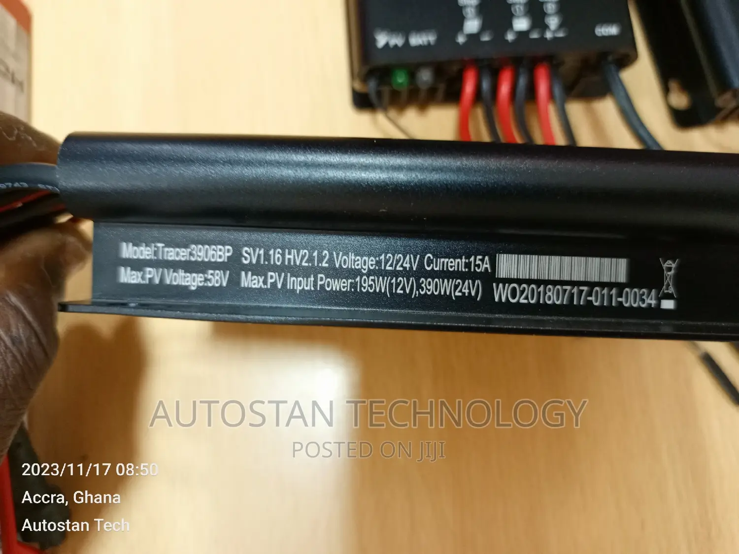 15A MPPT Solar Charge Controller