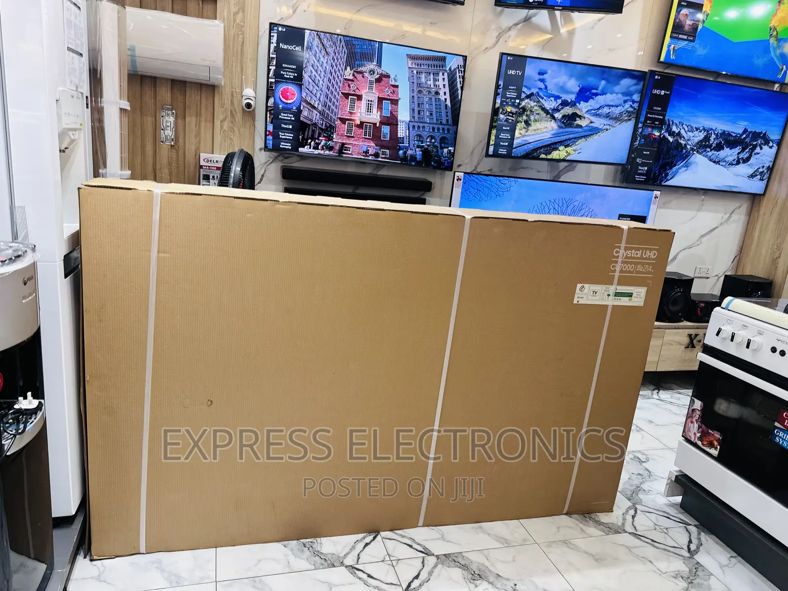 Samsung UHD Smart Glossy LED Screen 75”Cu7000 Samsung