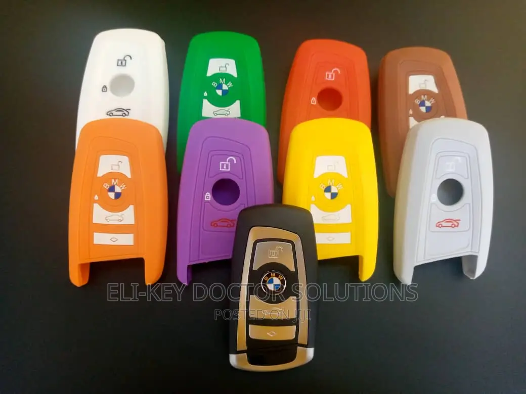 Colorful Silicon Cases for BMW E/F-Series Smart Key