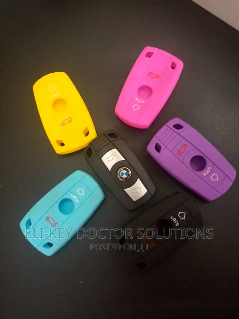 Colorful Silicon Case for BMW E60 E63 E64 E70 E90 Smart Keys
