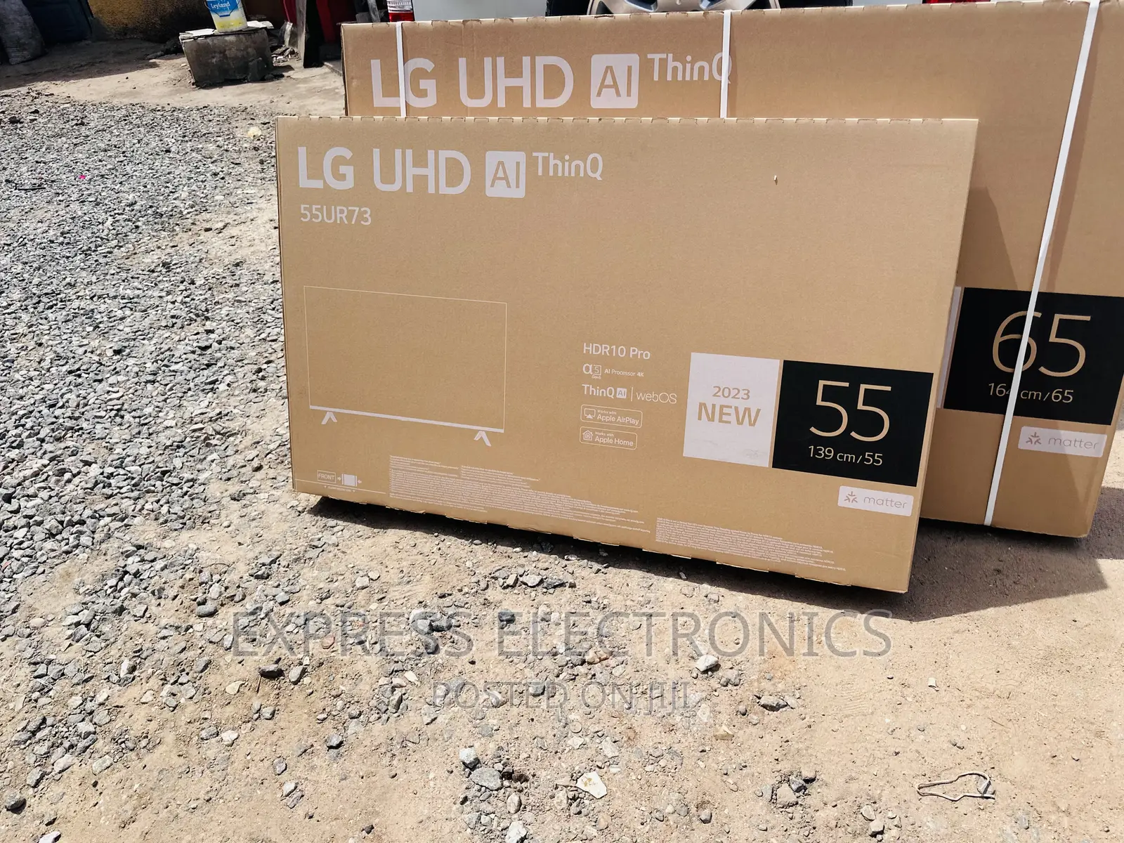Webso Slim UHD 55”UR730 LG Tv