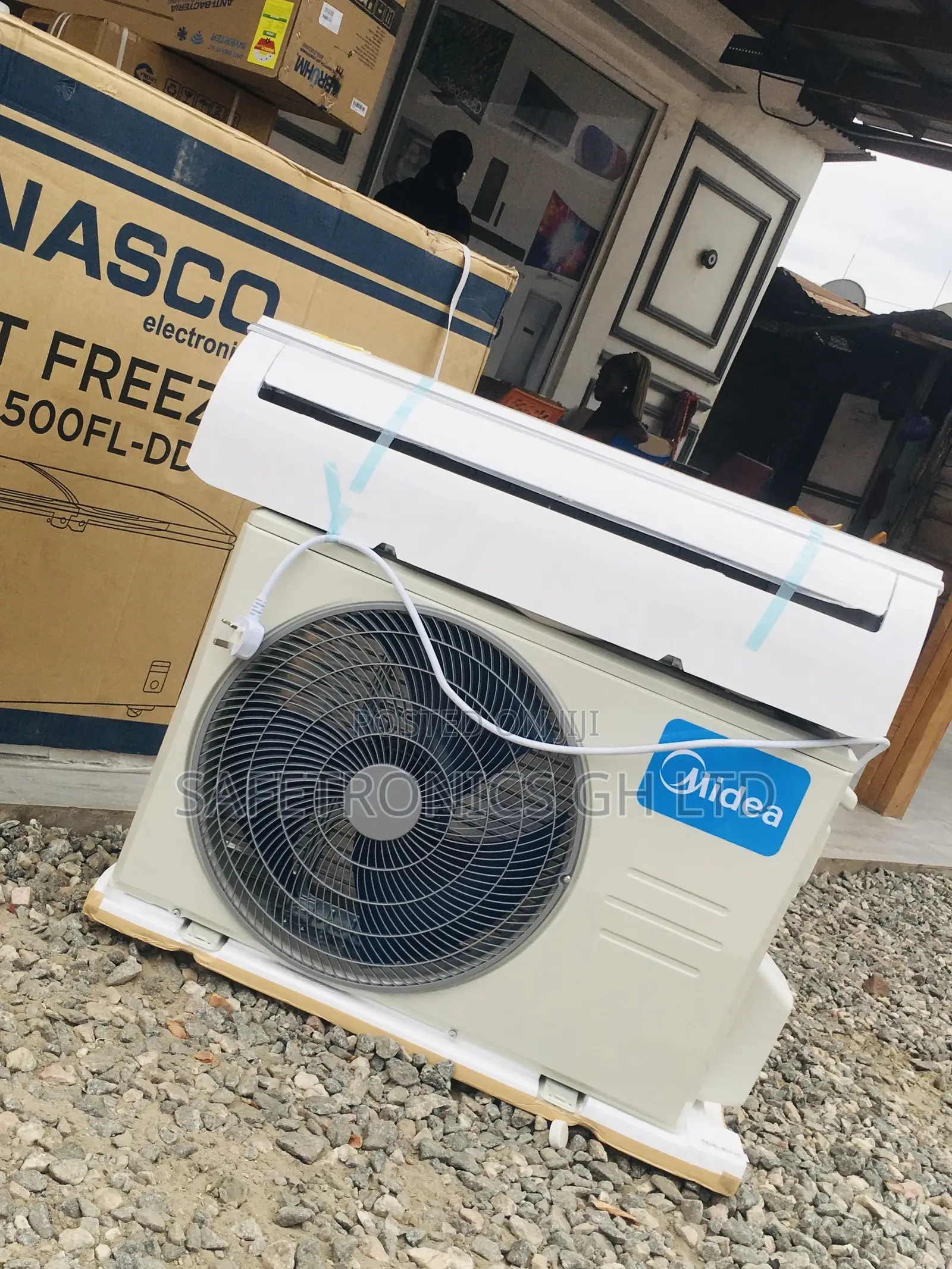 Split R410 Gas 1.5hp Midea Electric Airconditioner White