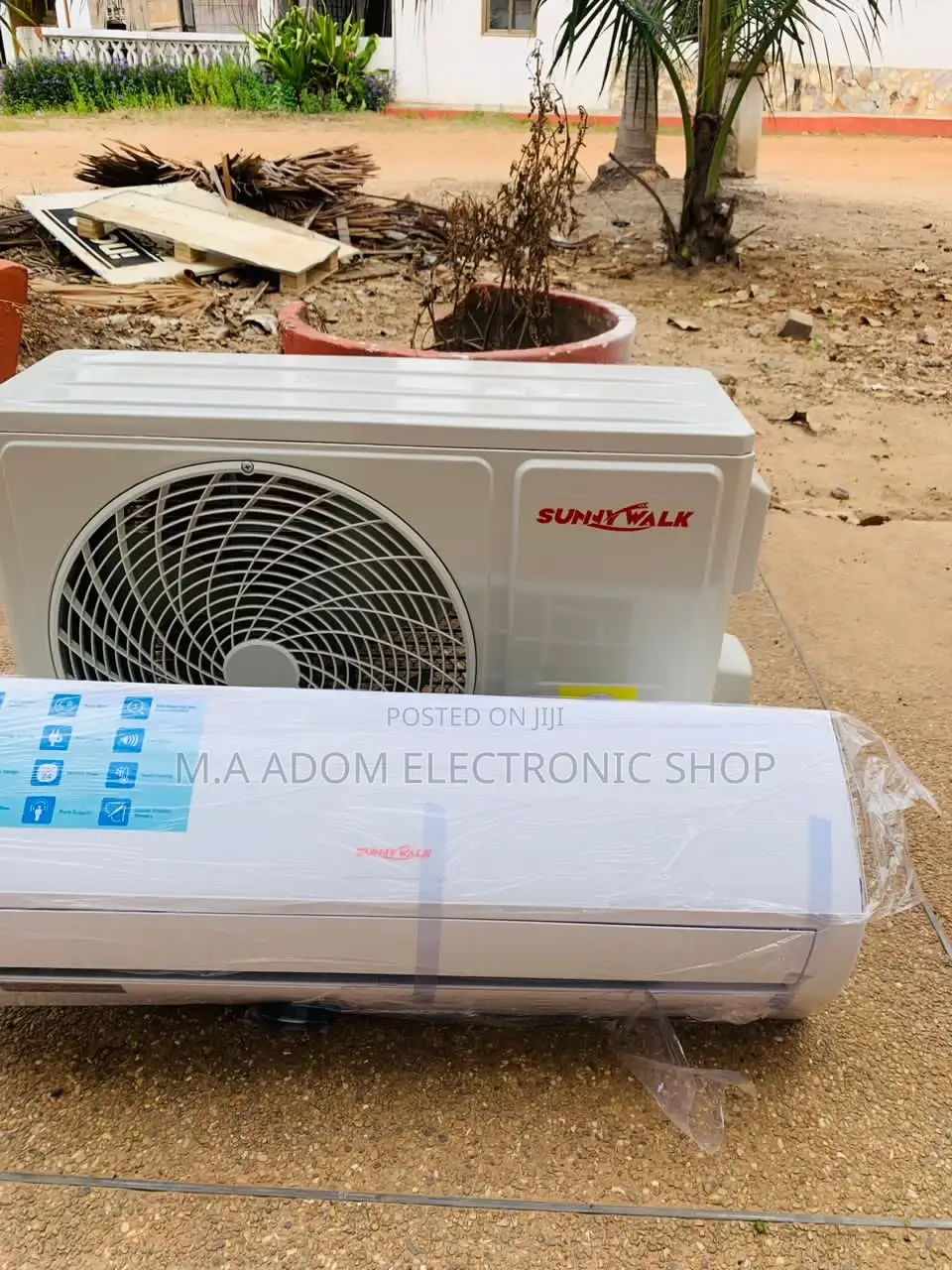 Classic Sunny Walk 1.5hp Split Type Air Conditioner(White) 