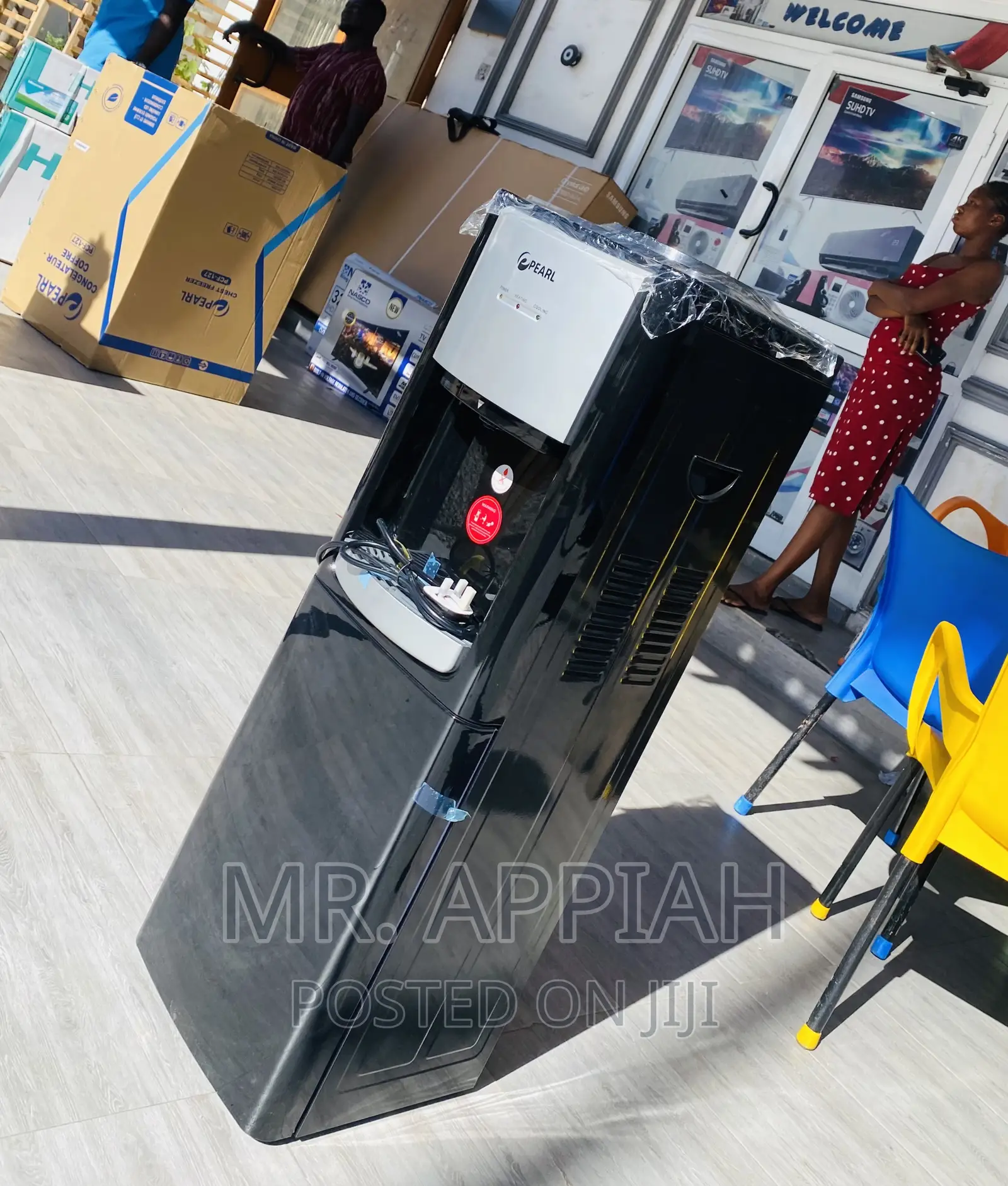 3 Tray Pearl Electric Water Dispenser + Fridge(Pwd —2008).