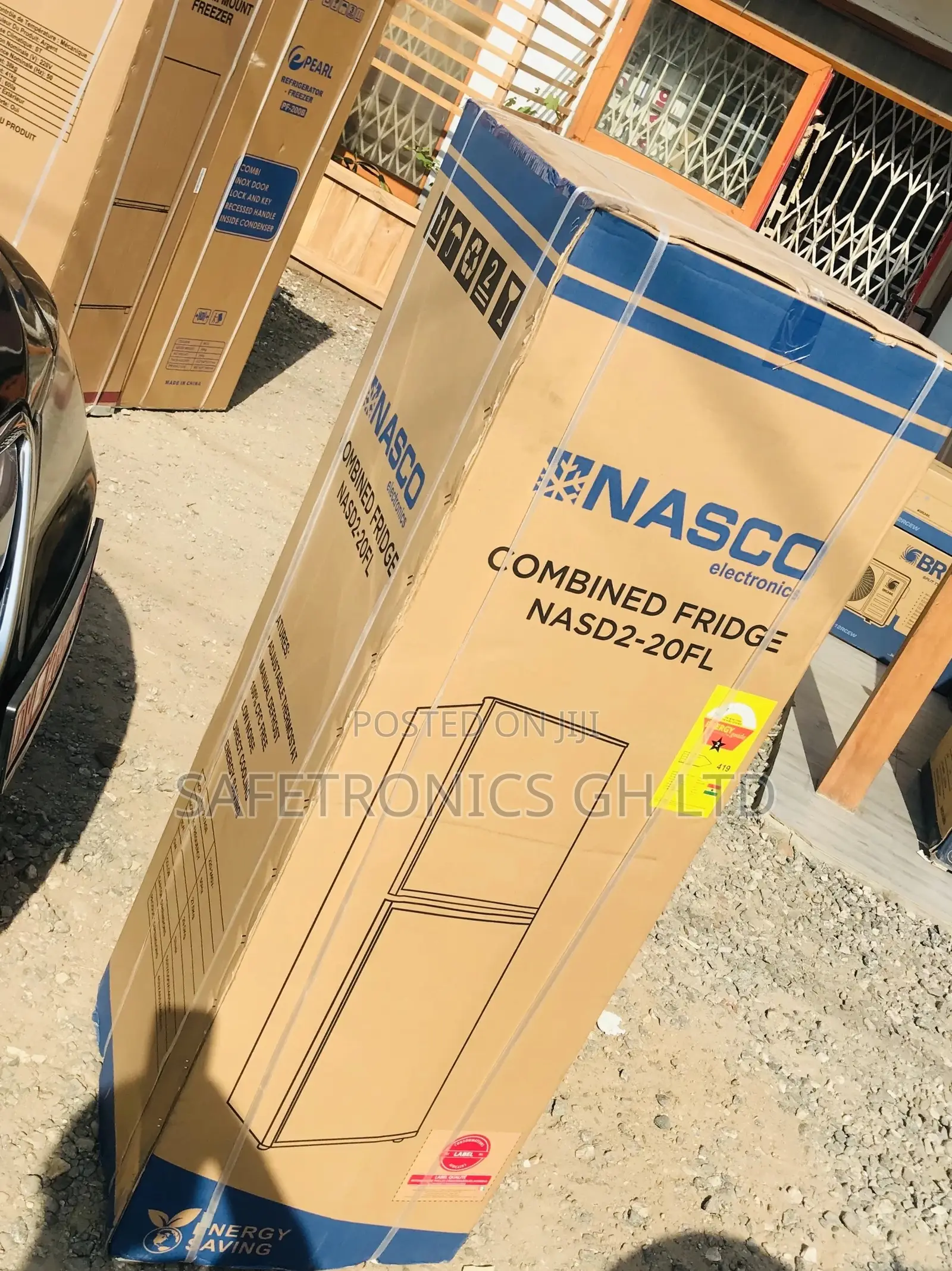 Perfect Gray Doubledoor Nas500fc Bottomfreezer Fridge 