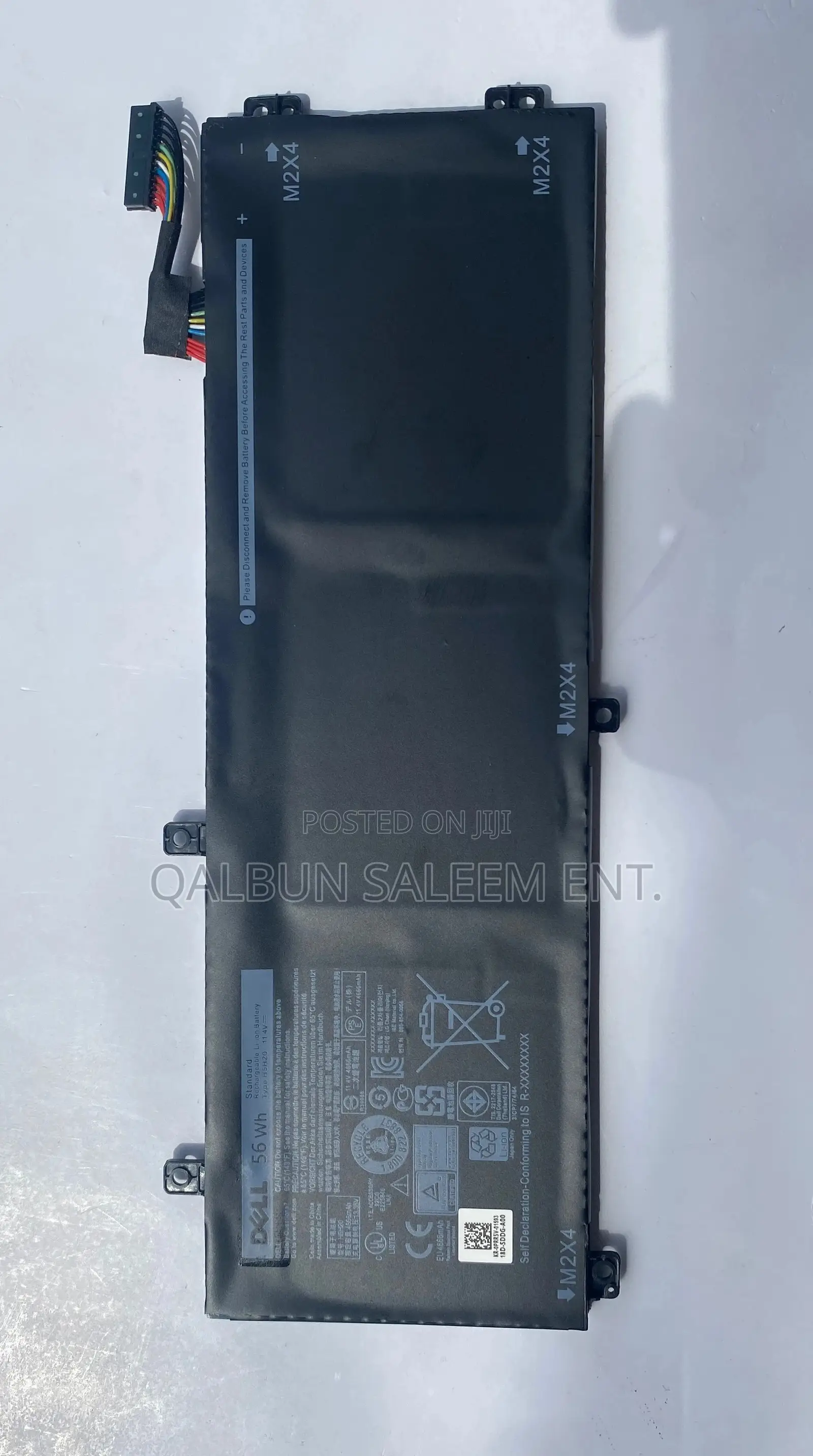 Dell H5h20 Laptop Battery For Precision 5510 M5520 9550 9570