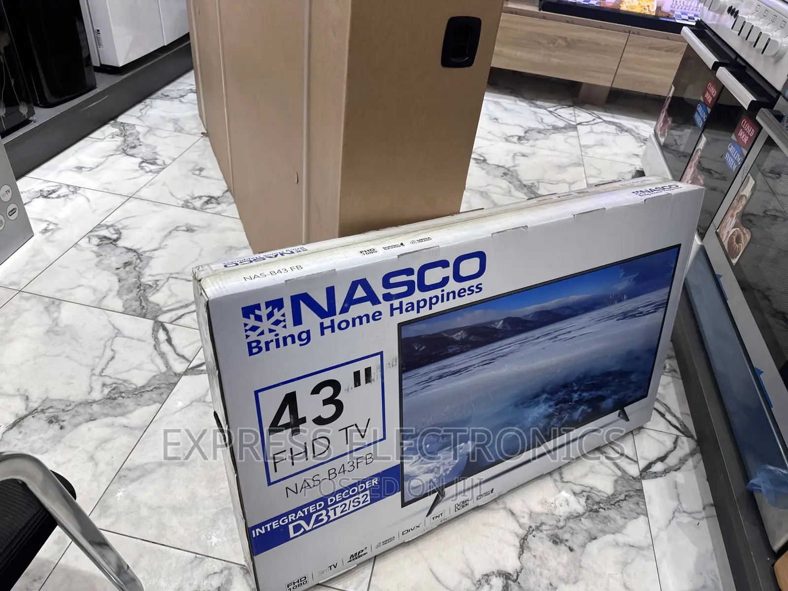 HDMI Connection FHD Satellite Digital 43”TV Nasco
