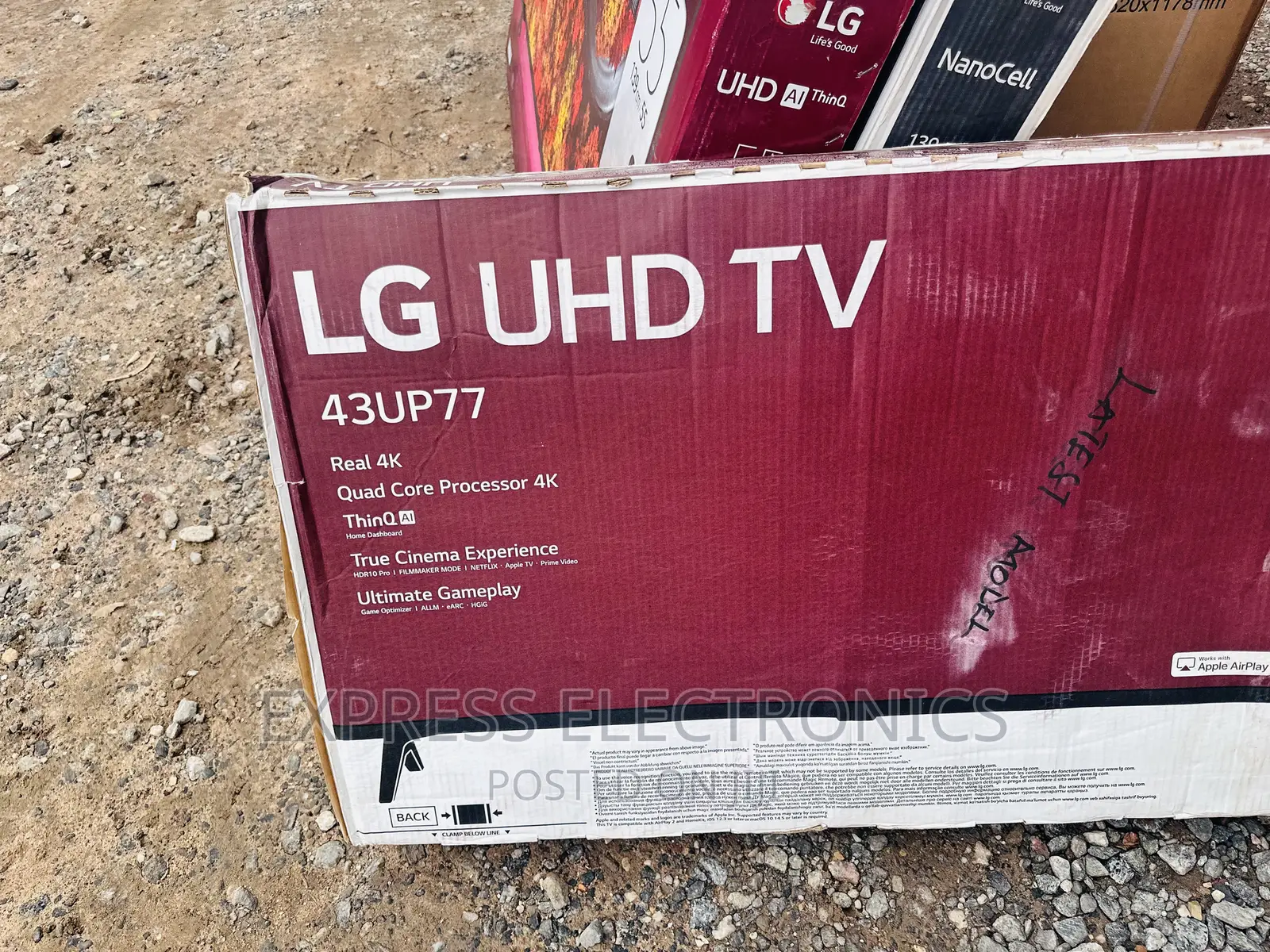 Get a New LG UHD Smart 43”UP77