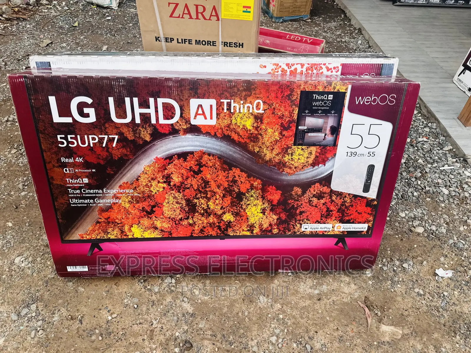 Better Deal on Lg Up77 Series UHD Smart 55”