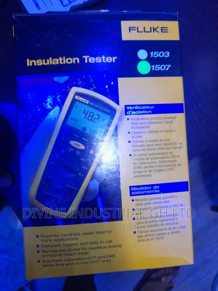 Fluke 1507 Insulation Tester