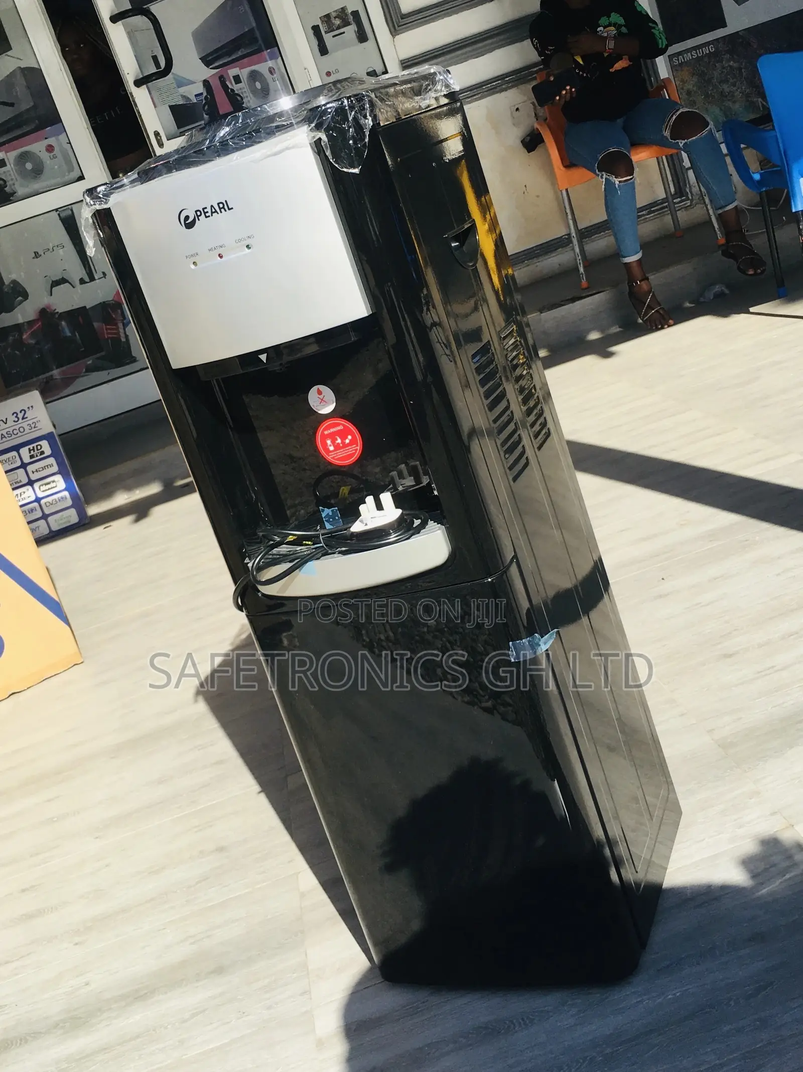Grab Pearl PWD-2008fsl Water Dispenser Black