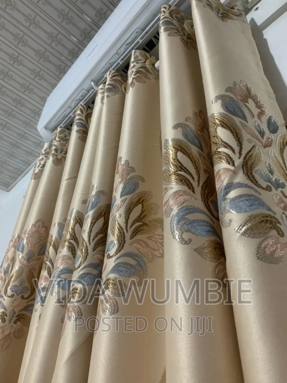 Quality Window Curtains ( Width 4.5 Feet/ Length 8.5 Feet )