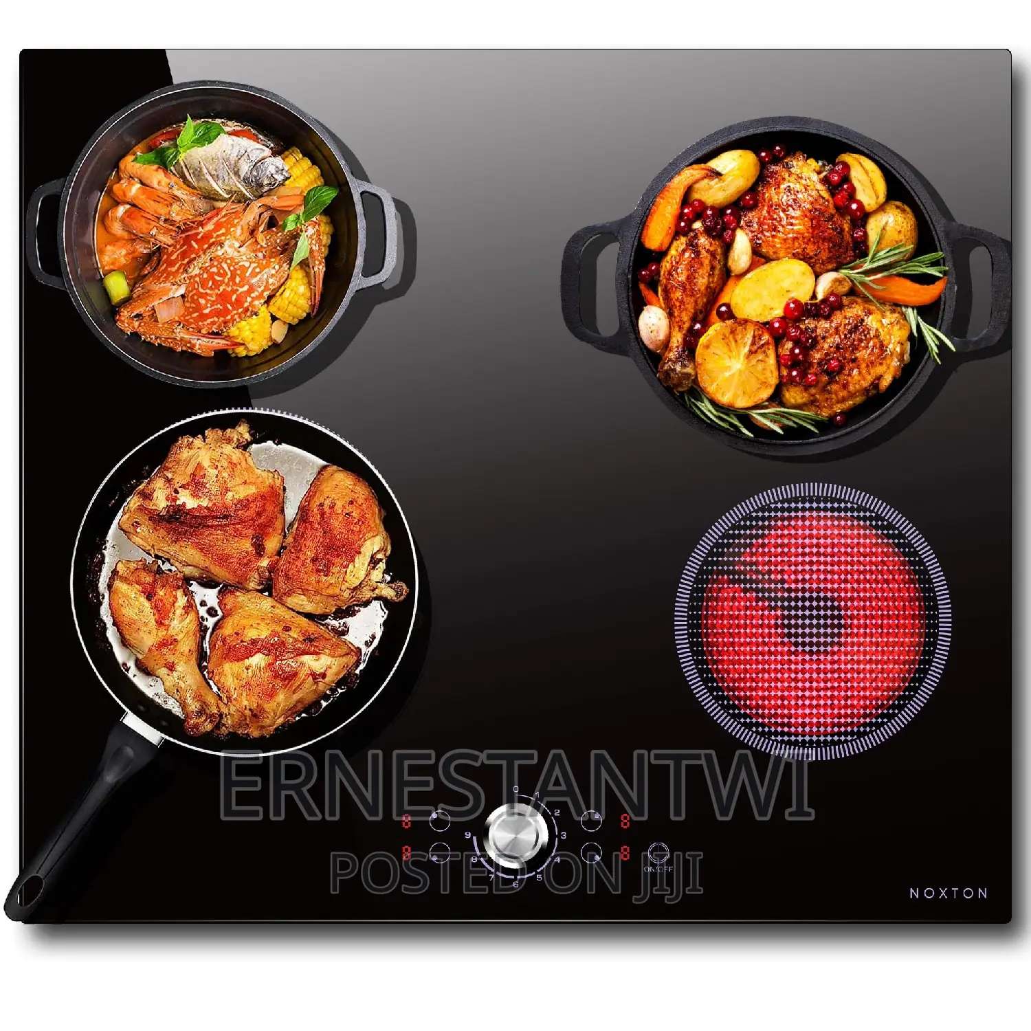 60cm Built-in Electric Ceramic Hob From NOXTON, UK