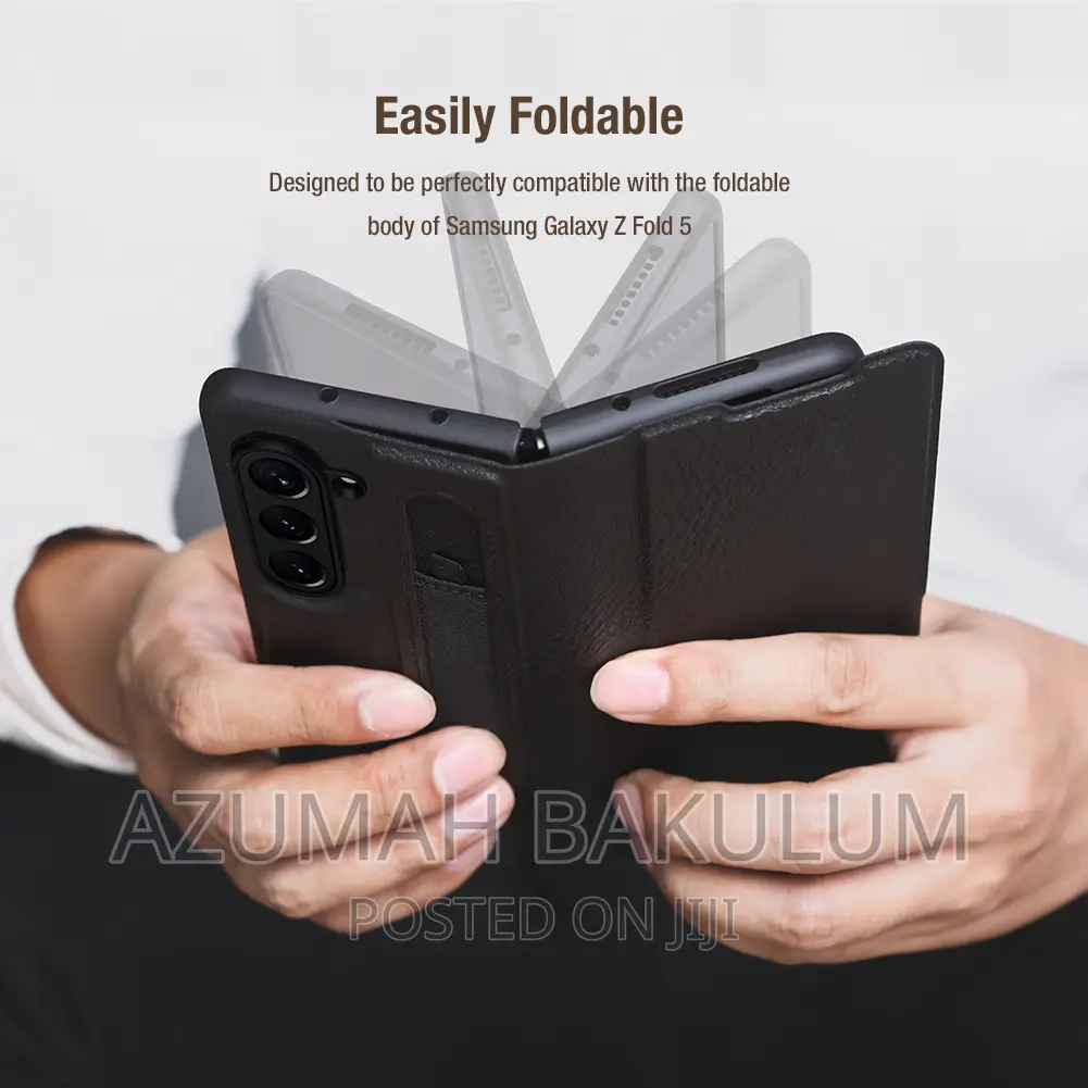 Samsung Galaxy Z Fold 5 Nillkin Aoge Leather Flip Case