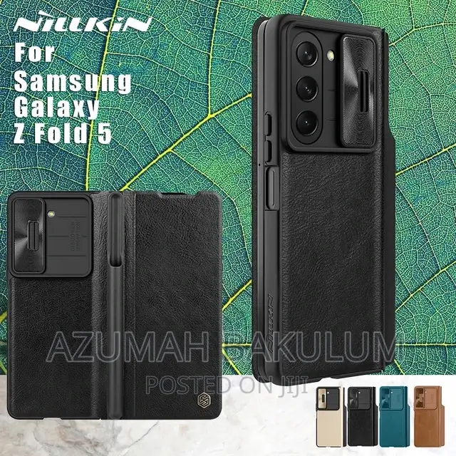 Samsung Galaxy Z Fold 5 Qin Pro Leather Flip Cover