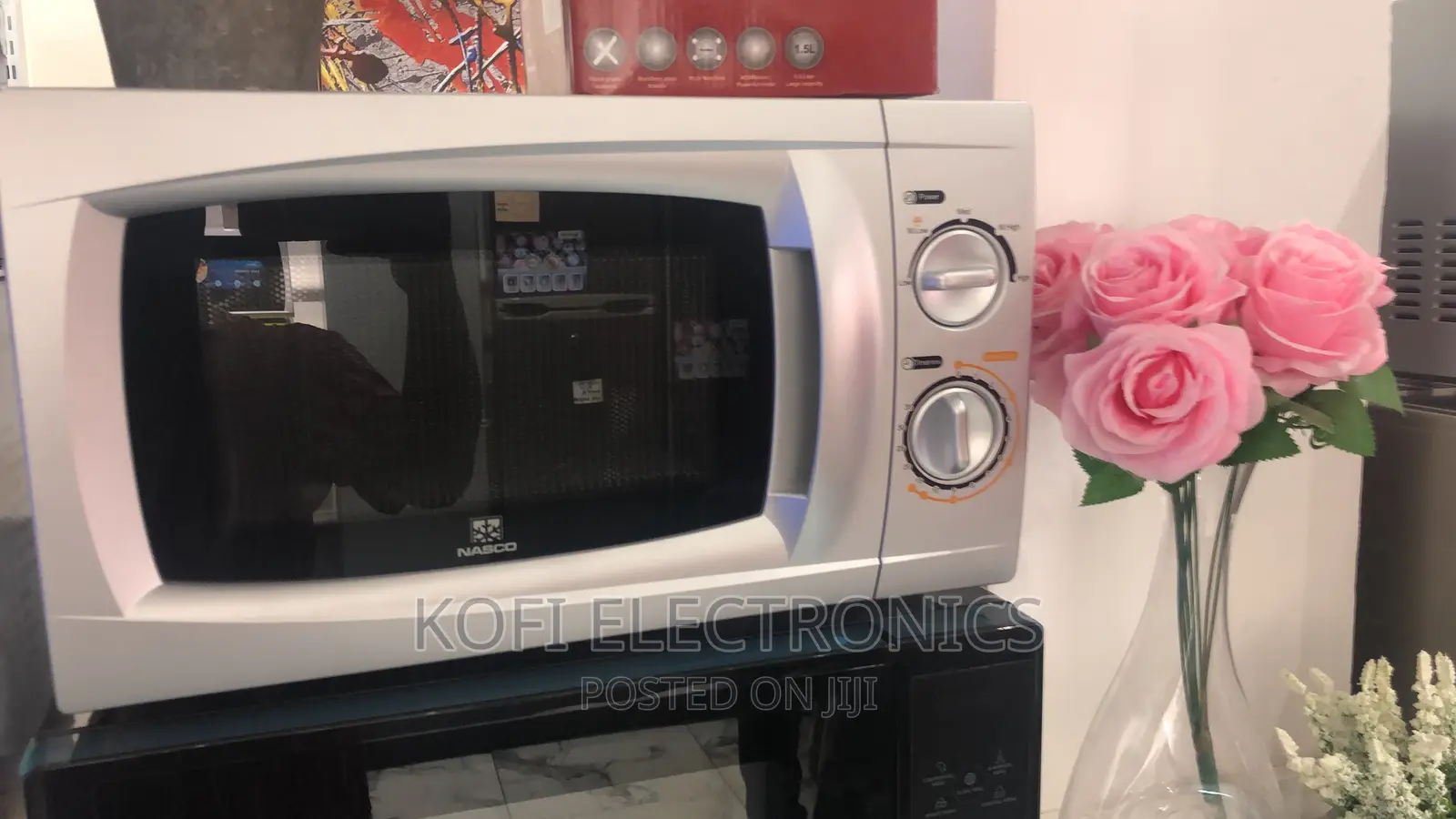 Silver Designed Nasco 20L Solo Microwave Oven