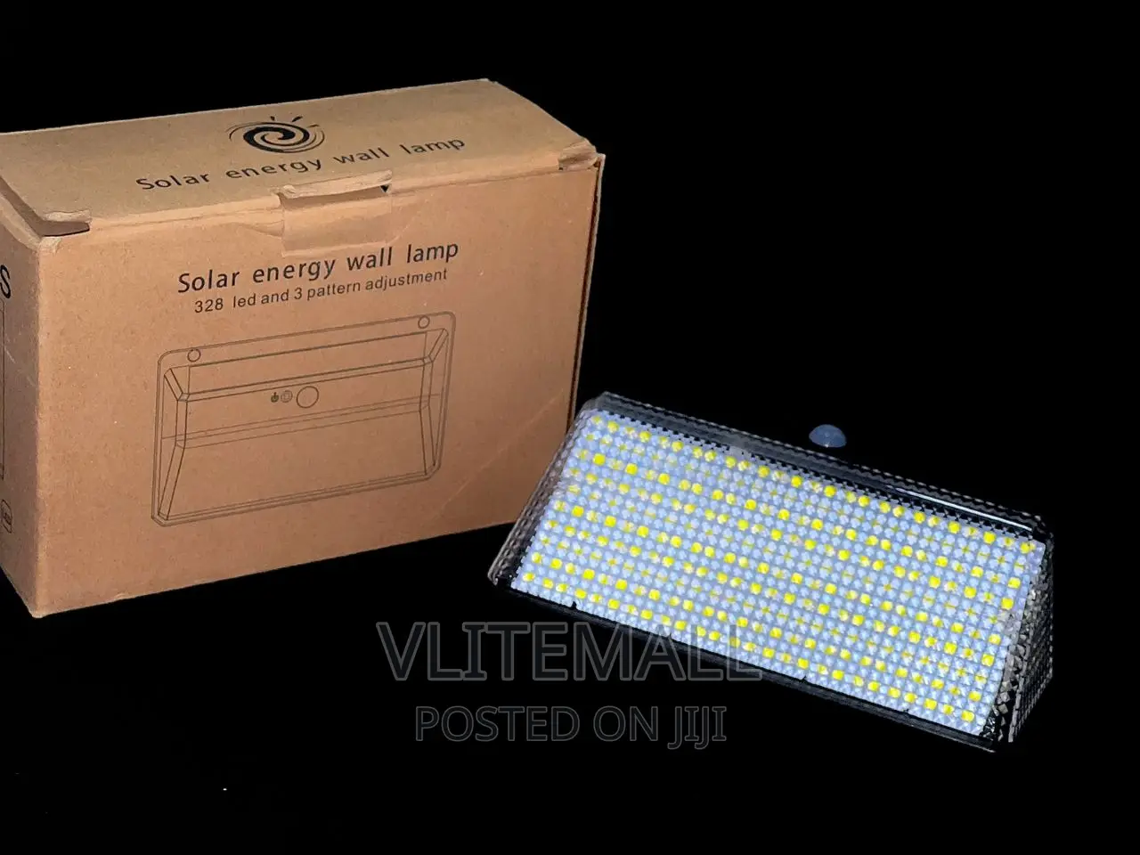 Solar Outdoor Wall Light With Motion Sensor