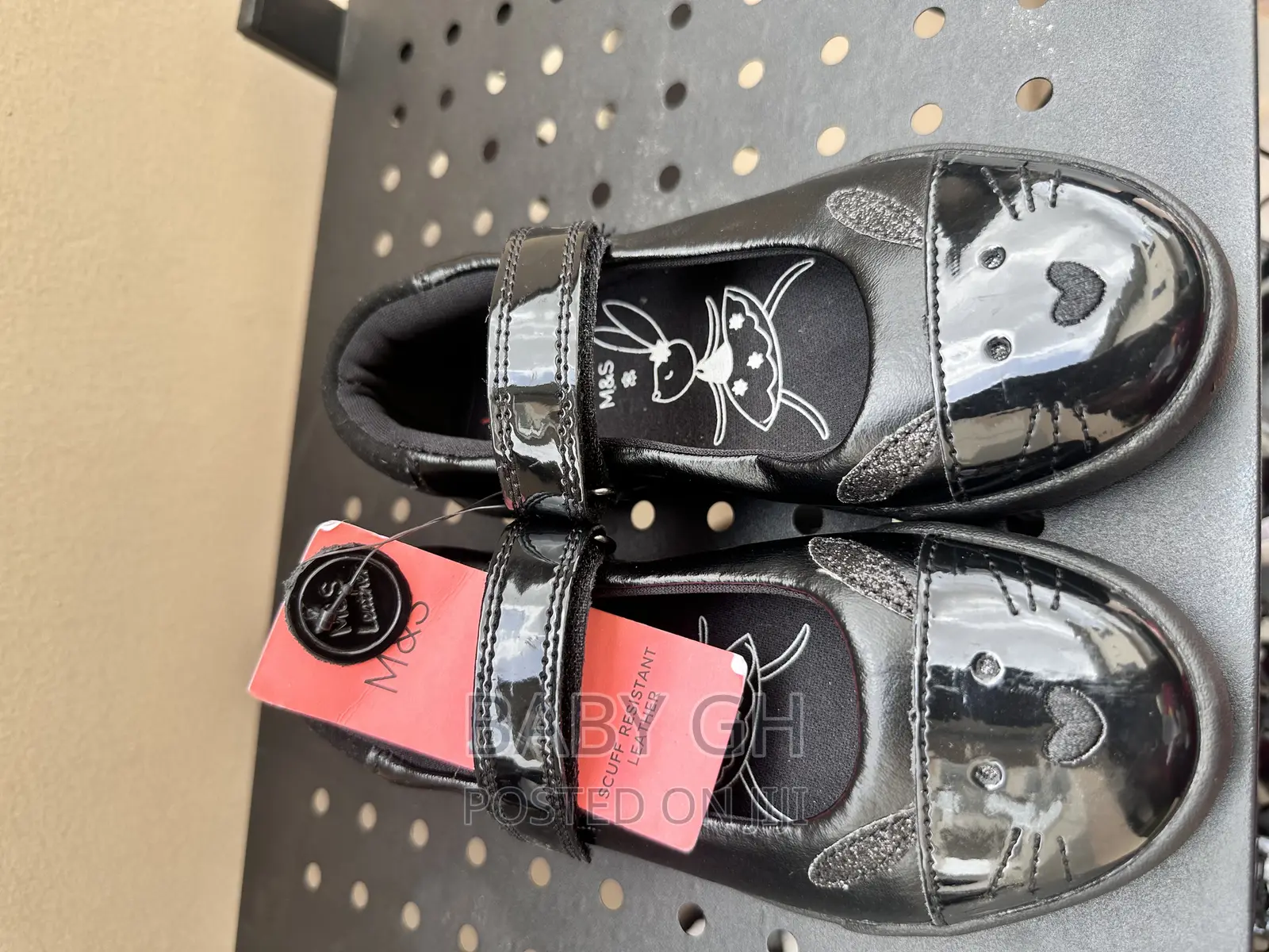 M S Girls School Shoes