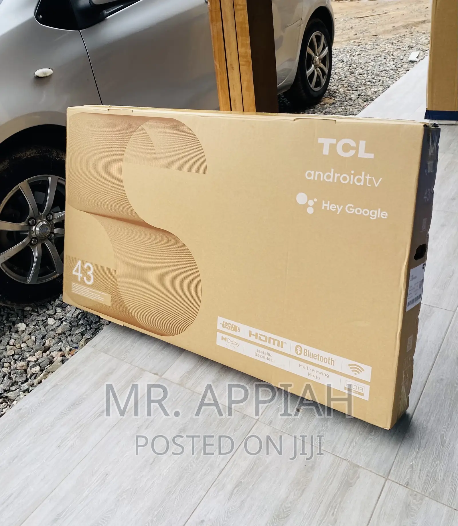 High Quality TCL 43S5400A 43 Inch HDR Google Tv(Black).