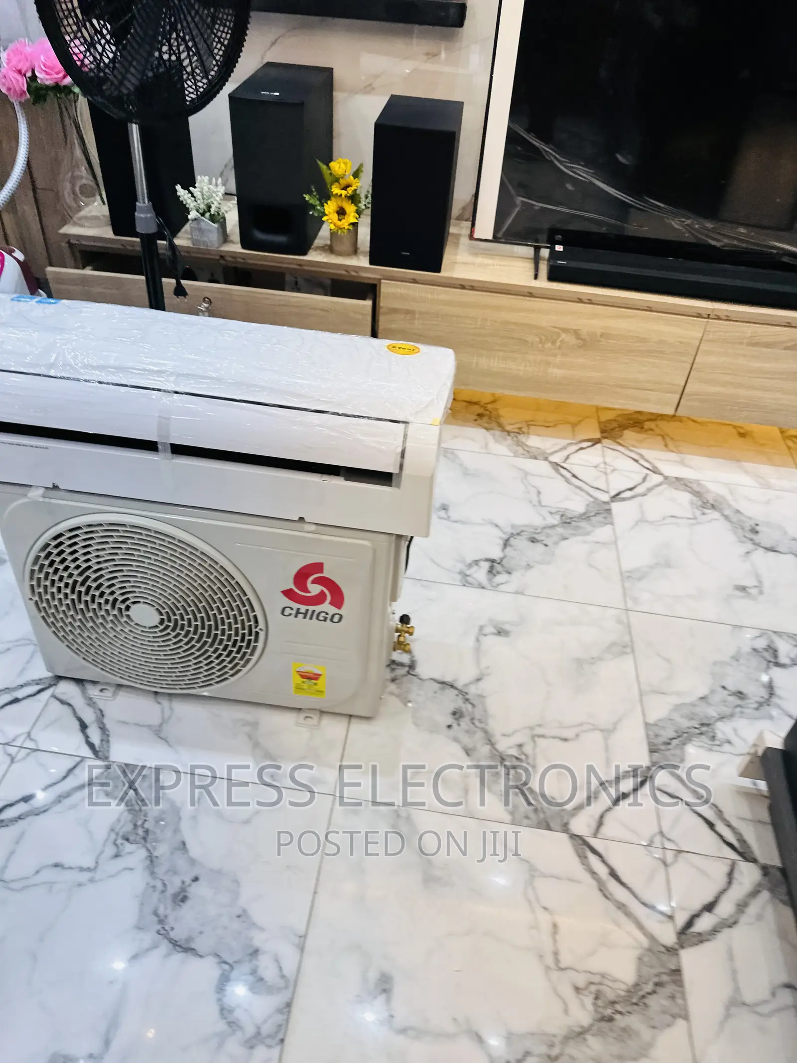 Chigo Best AC Split R410 Gas 2.5hp Ac White Fresh Airflow