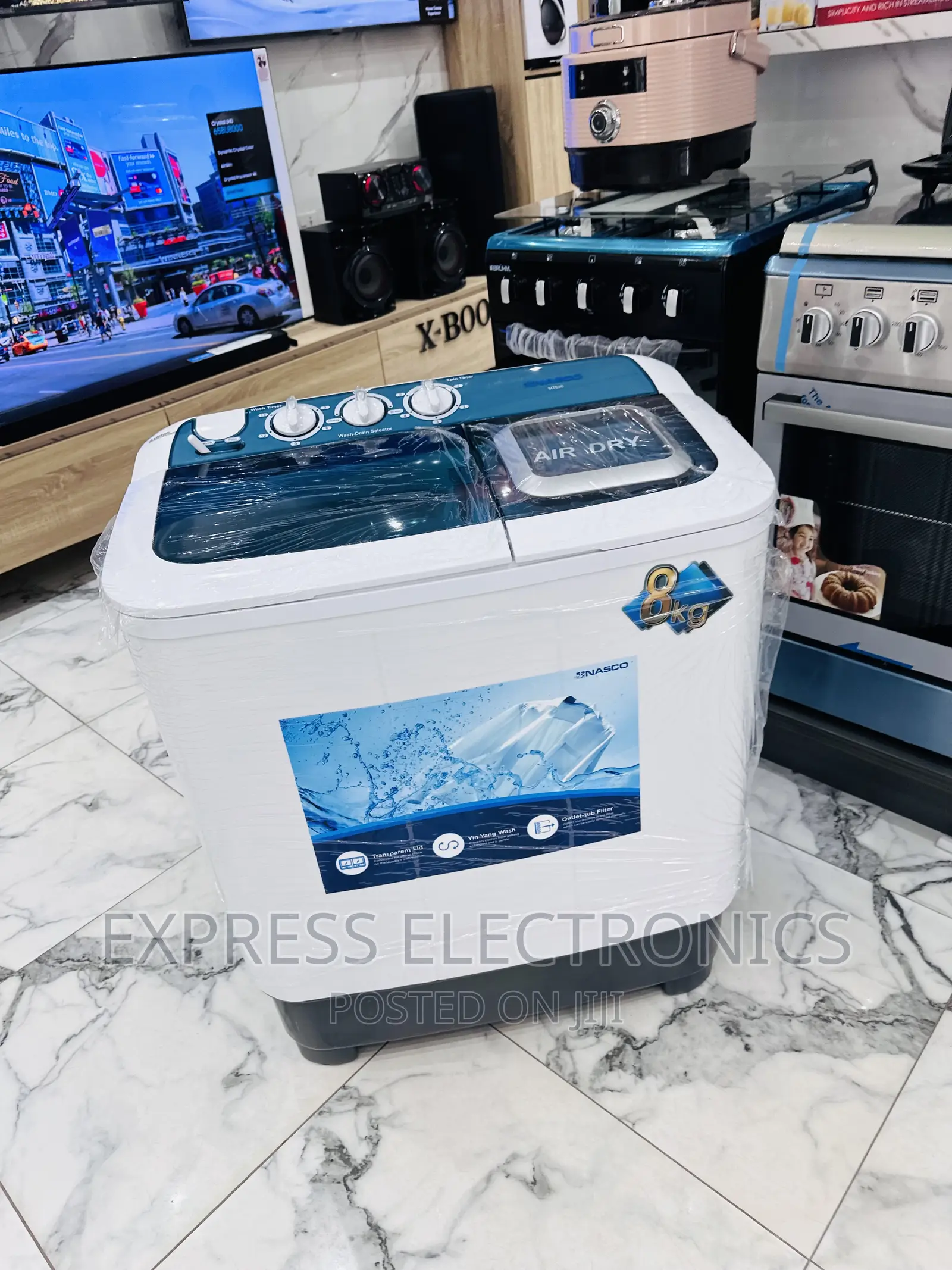Shop the Best Nasco Topload Washing Machine 8kg
