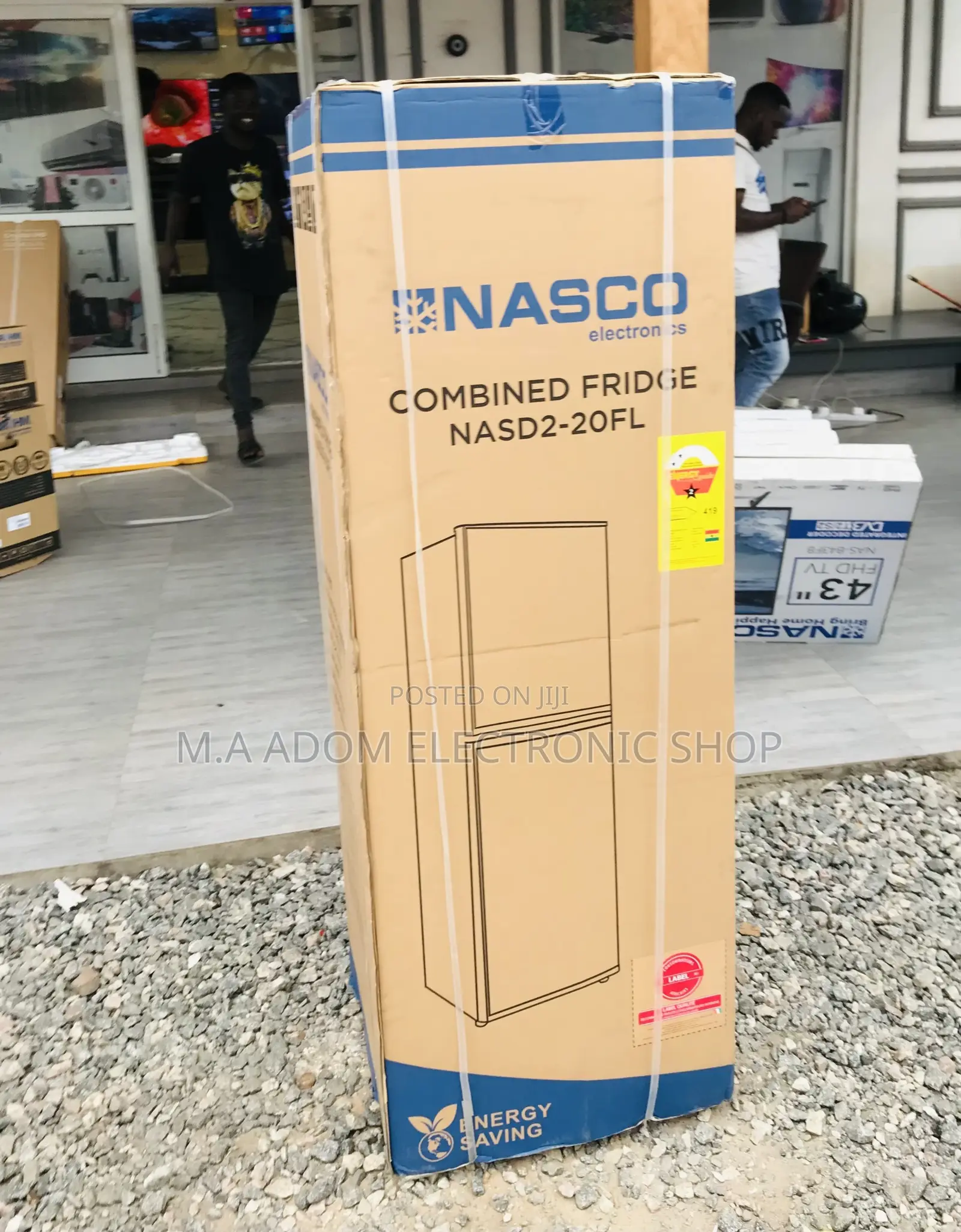 High Quality Nascod2-20fl Double Door Refrigerator 