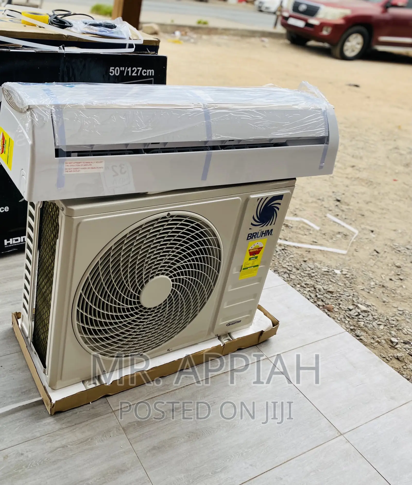 Shop Quality Bruhm 2.5hp Split Inverter Electric Ac(White)